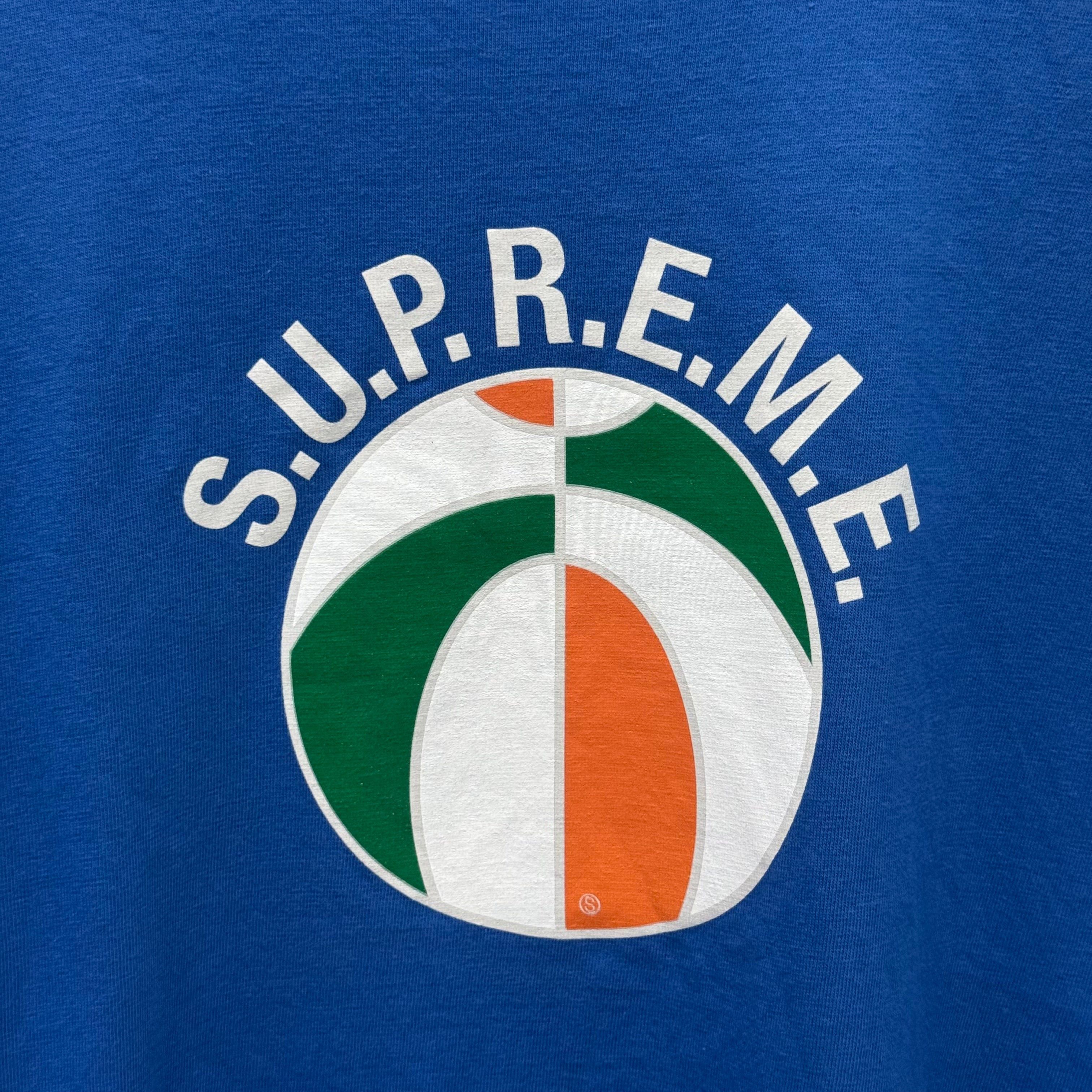 Supreme Supreme Beach Ball Blue T-Shirt - Size XL Size US XL / EU 56 / 4 - 2 Thumbnail
