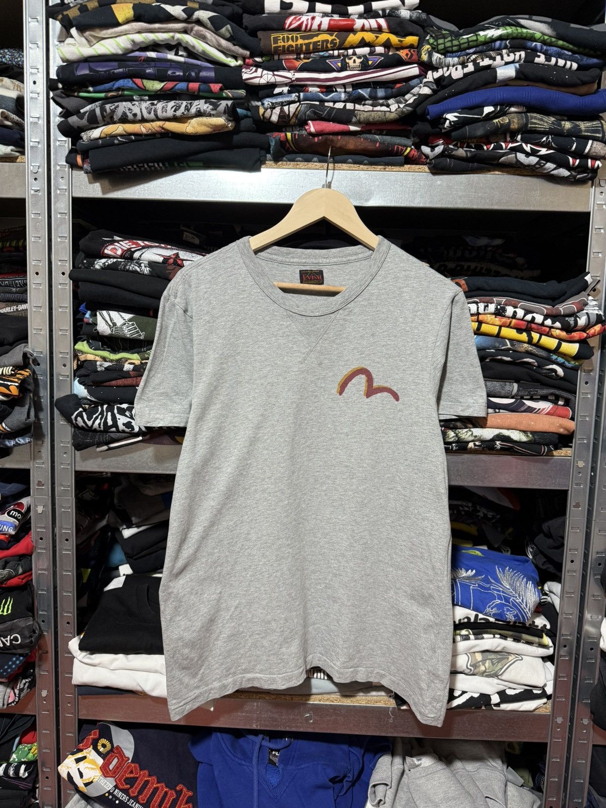 Evisu Y2K Vintage Evisu Logo Bird Osaka Japan Opium T-shirt Hype Size US XL / EU 56 / 4 - 1 Thumbnail