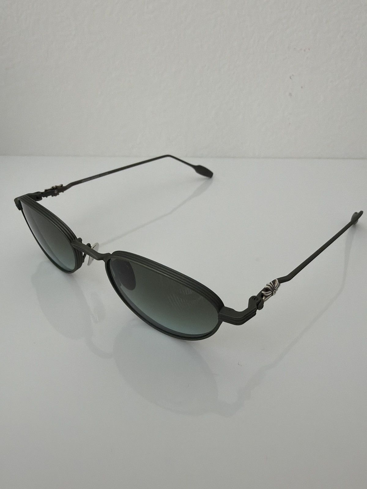 Chrome Hearts Chrome Hearts Clitorial Brushed Dark Olive 53-22-143 BDOLV Size ONE SIZE - 3 Thumbnail