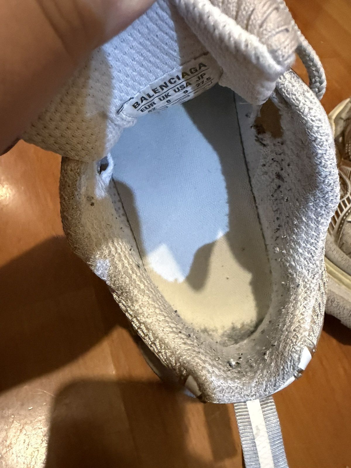 Balenciaga Balenciaga 3xl eggshell Size US 9 / EU 42 - 7 Thumbnail