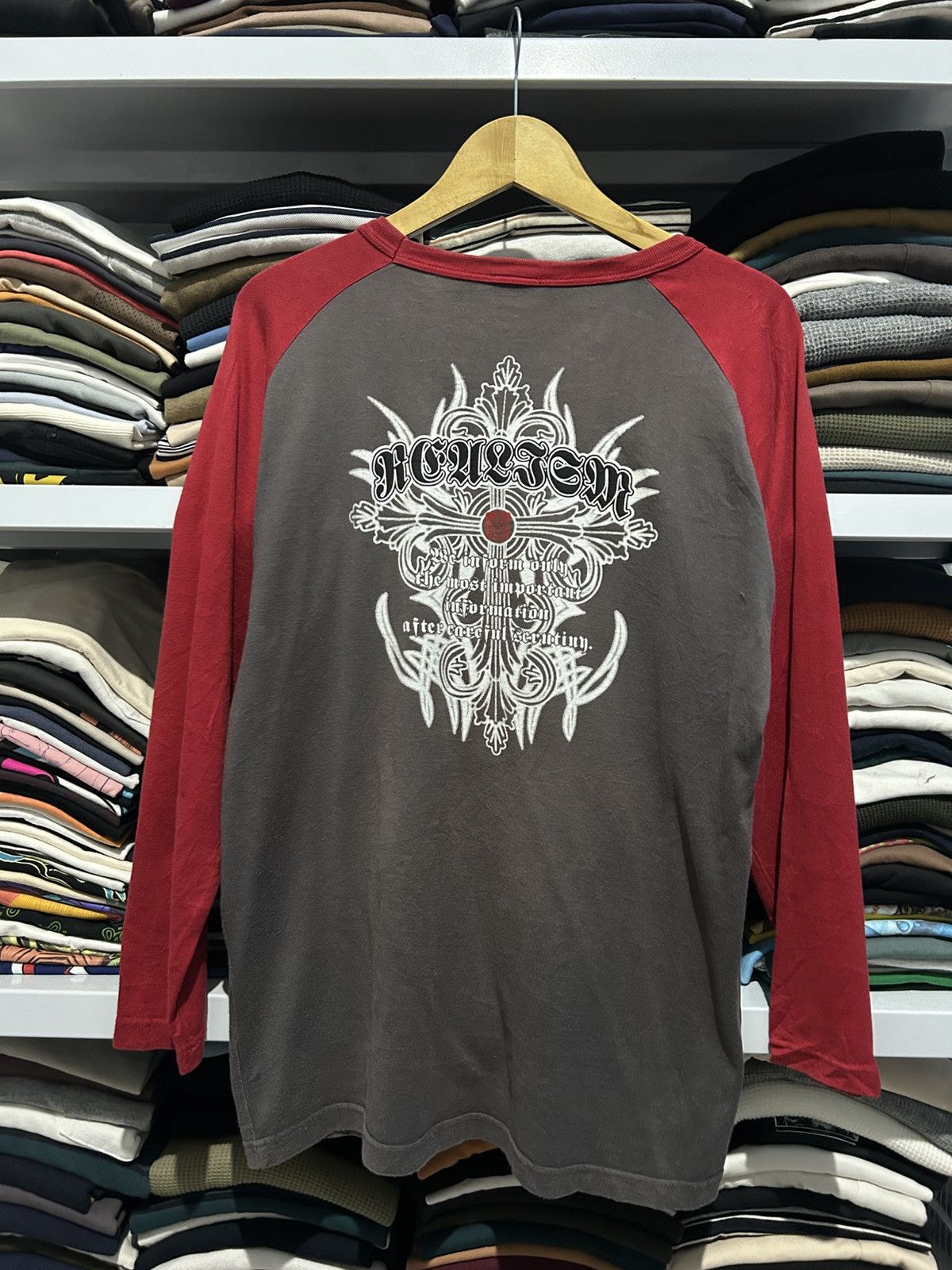 Japanese Brand Y2K longsleeve shirt By staffa Brand Size US L / EU 52-54 / 3 - 1 Thumbnail