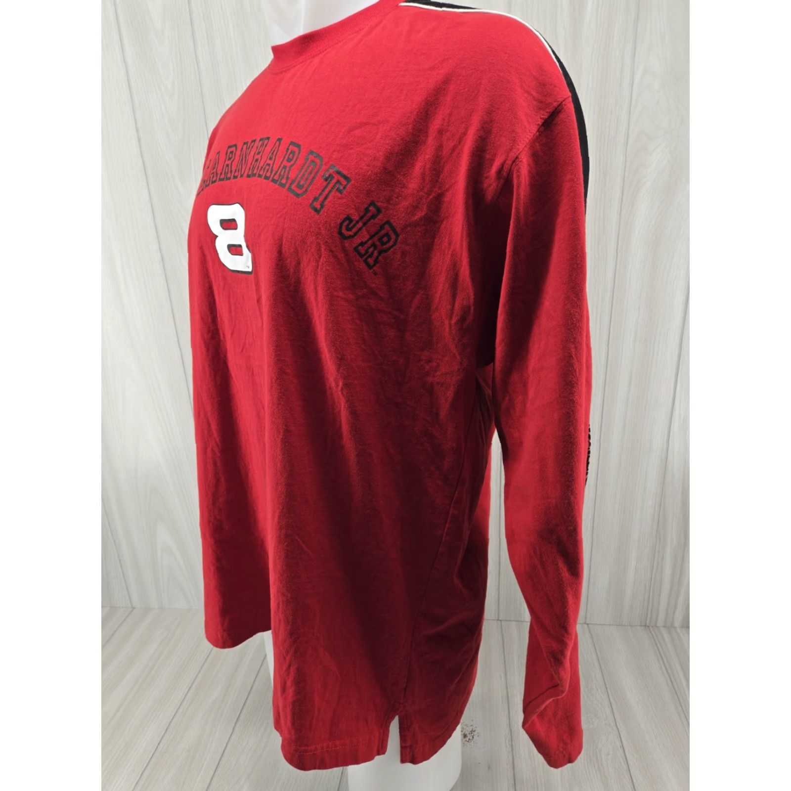 Vintage VINTAGE Winners Circle Shirt Mens Large Red #8 Dale Earnhardt Jr Long Sleeve Size US L / EU 52-54 / 3 - 4 Thumbnail
