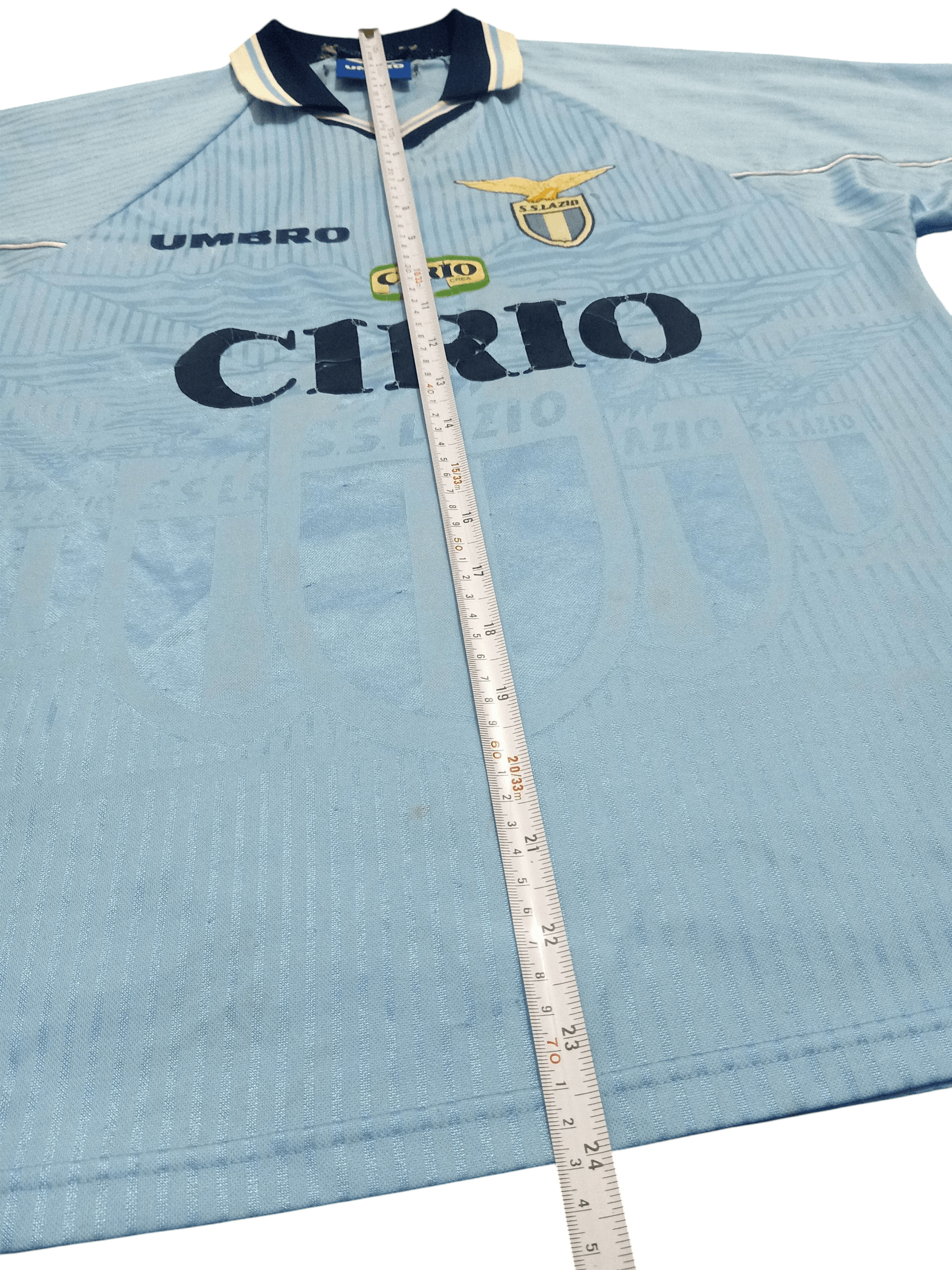 Umbro × Vintage Vintage 1997-98 SS Lazio Home Jersey Size US M / EU 48-50 / 2 - 7 Thumbnail