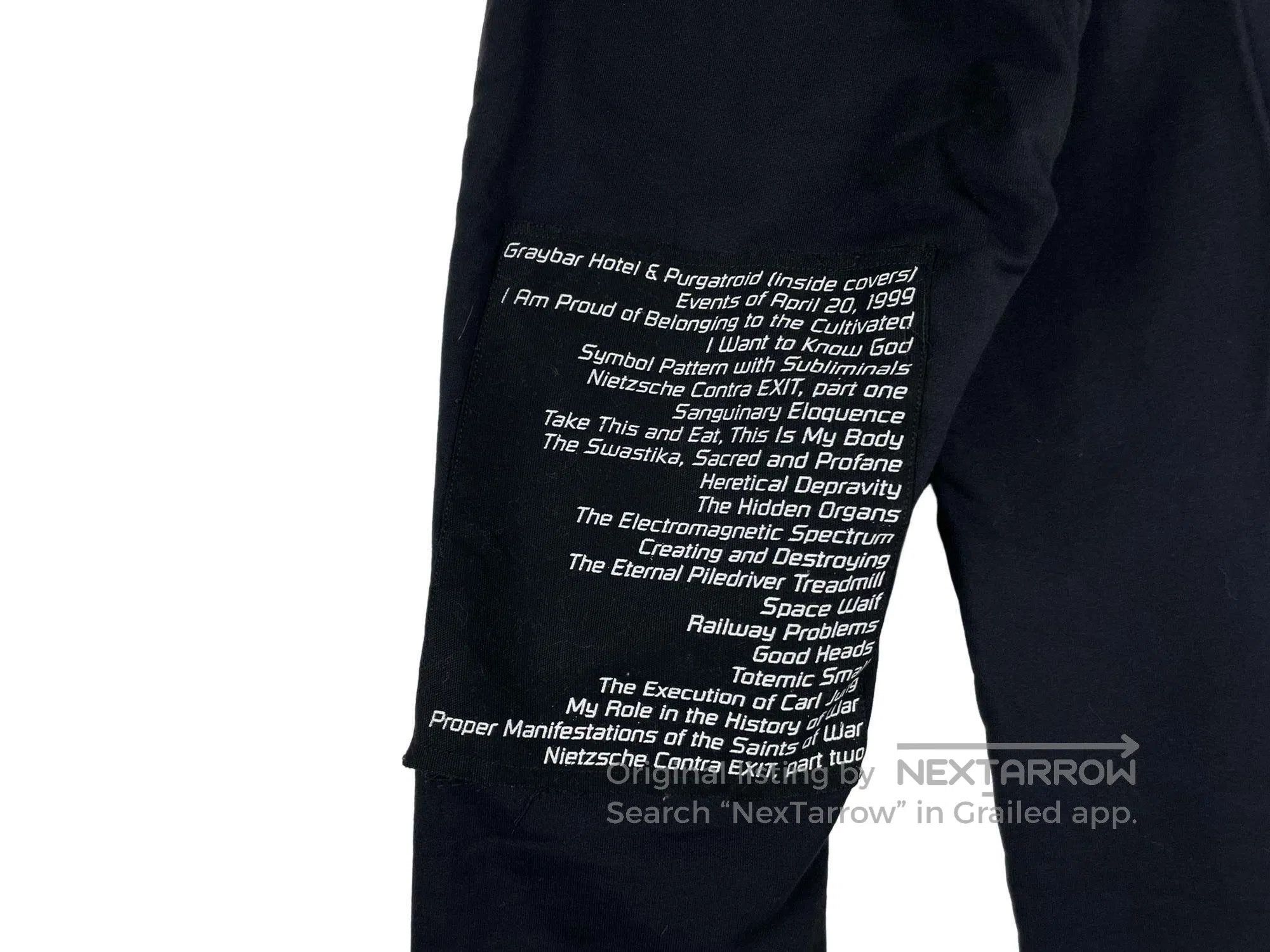 Enfants Riches Deprimes Enfants Riches Deprimes size S Patch Work Sweatpants Size US 27 - 6 Thumbnail