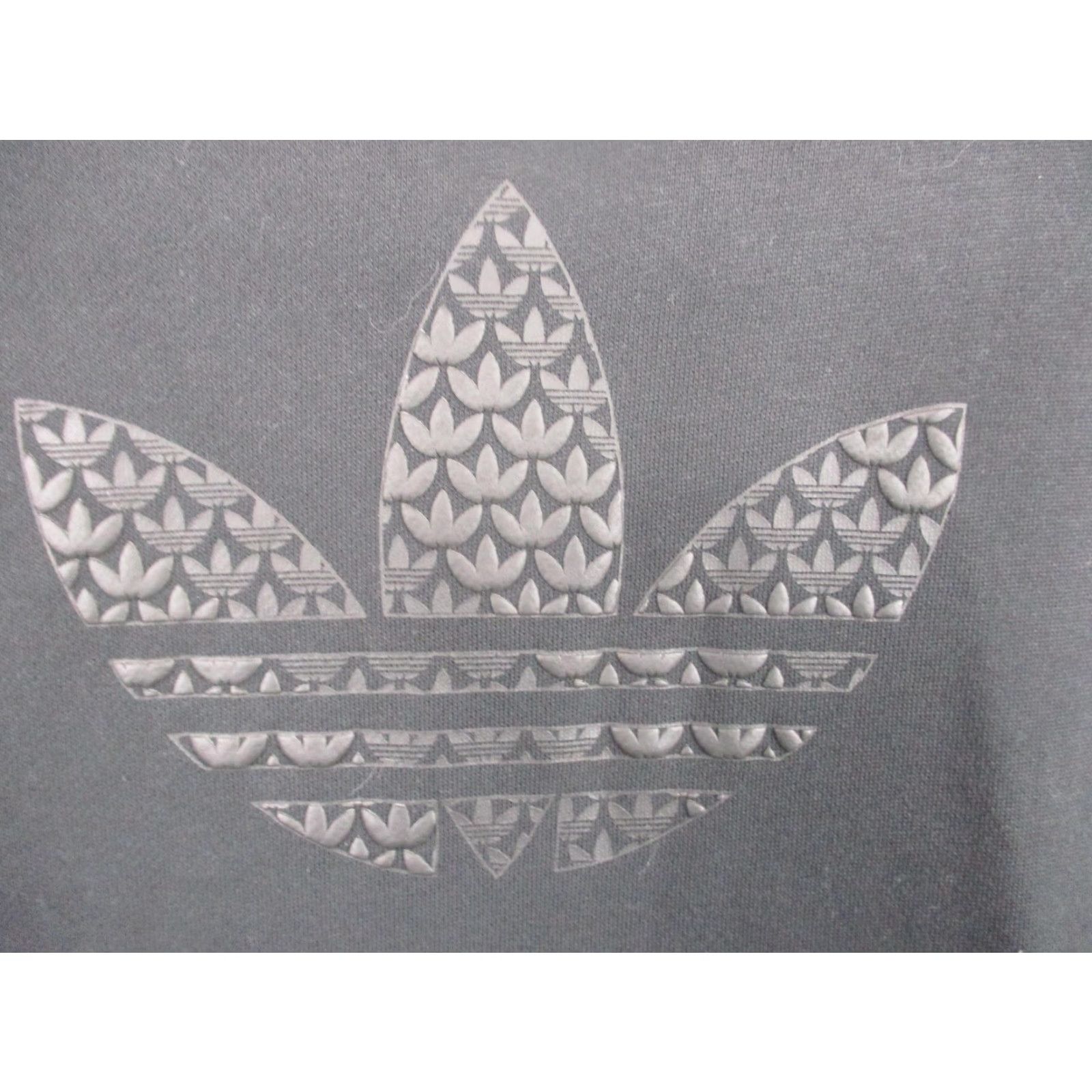 Adidas Adidas Originals Sweatshirt Mens M Black Pullover Trefoil Crewneck HZ4159 Size US M / EU 48-50 / 2 - 2 Thumbnail