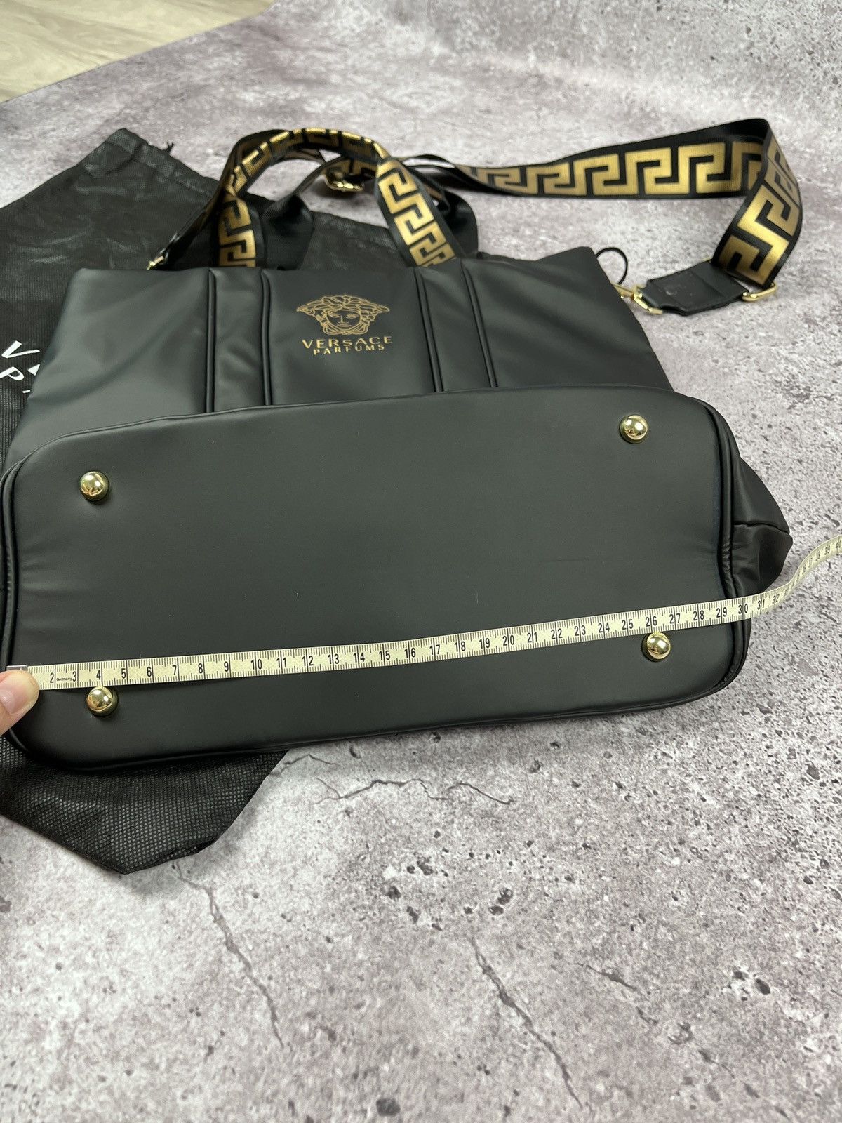 Versace Versace Parfums Shoulder Bag Black Size ONE SIZE - 11 Thumbnail