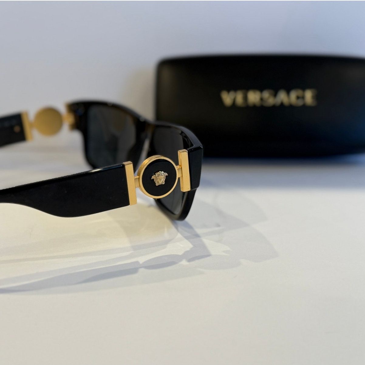 Versace Versace Oval Polarized Designer Sunglass VE4369 Unisex Size ONE SIZE - 3 Thumbnail