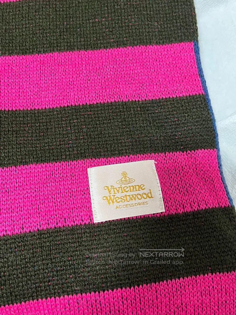Vivienne Westwood Vivienne Westwood size 160*22cm Knitted Scarf Size ONE SIZE - 5 Thumbnail
