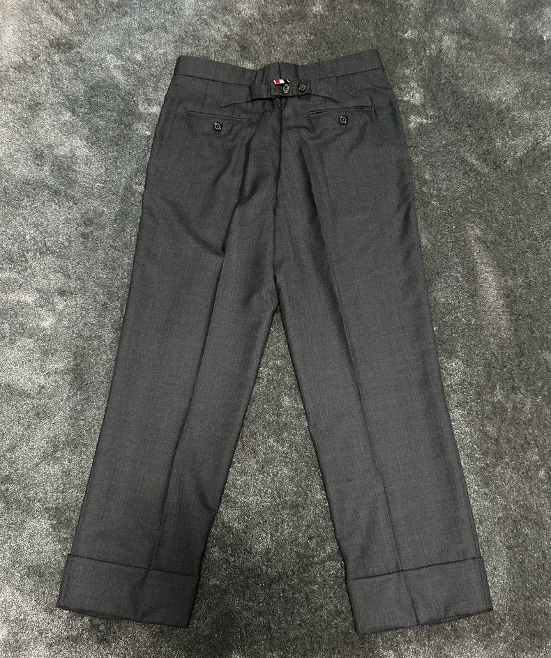 Thom Browne Thom Browne High waist gray suit pants Size 27" / US 4 / IT 40 - 7 Thumbnail