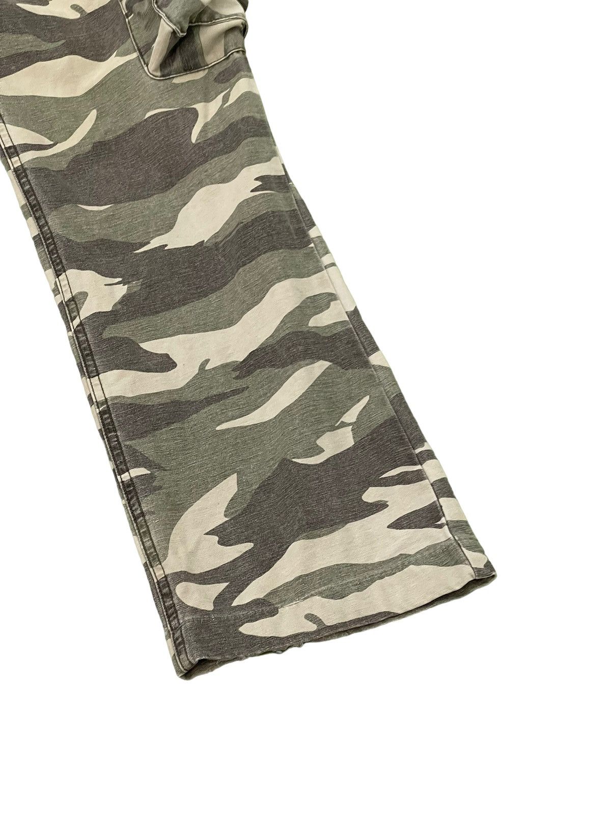 Japanese Brand Double Waist Cargo In The Attic Homme Camo Regular 7🟦9 Size US 31 - 4 Thumbnail