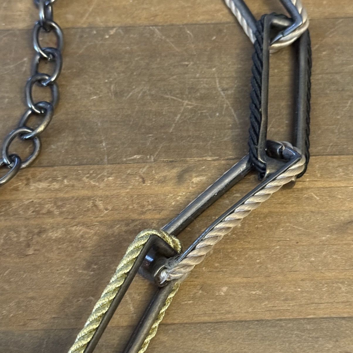 Loft Loft long gunmetal chunky paperclip link necklace Size ONE SIZE - 3 Thumbnail