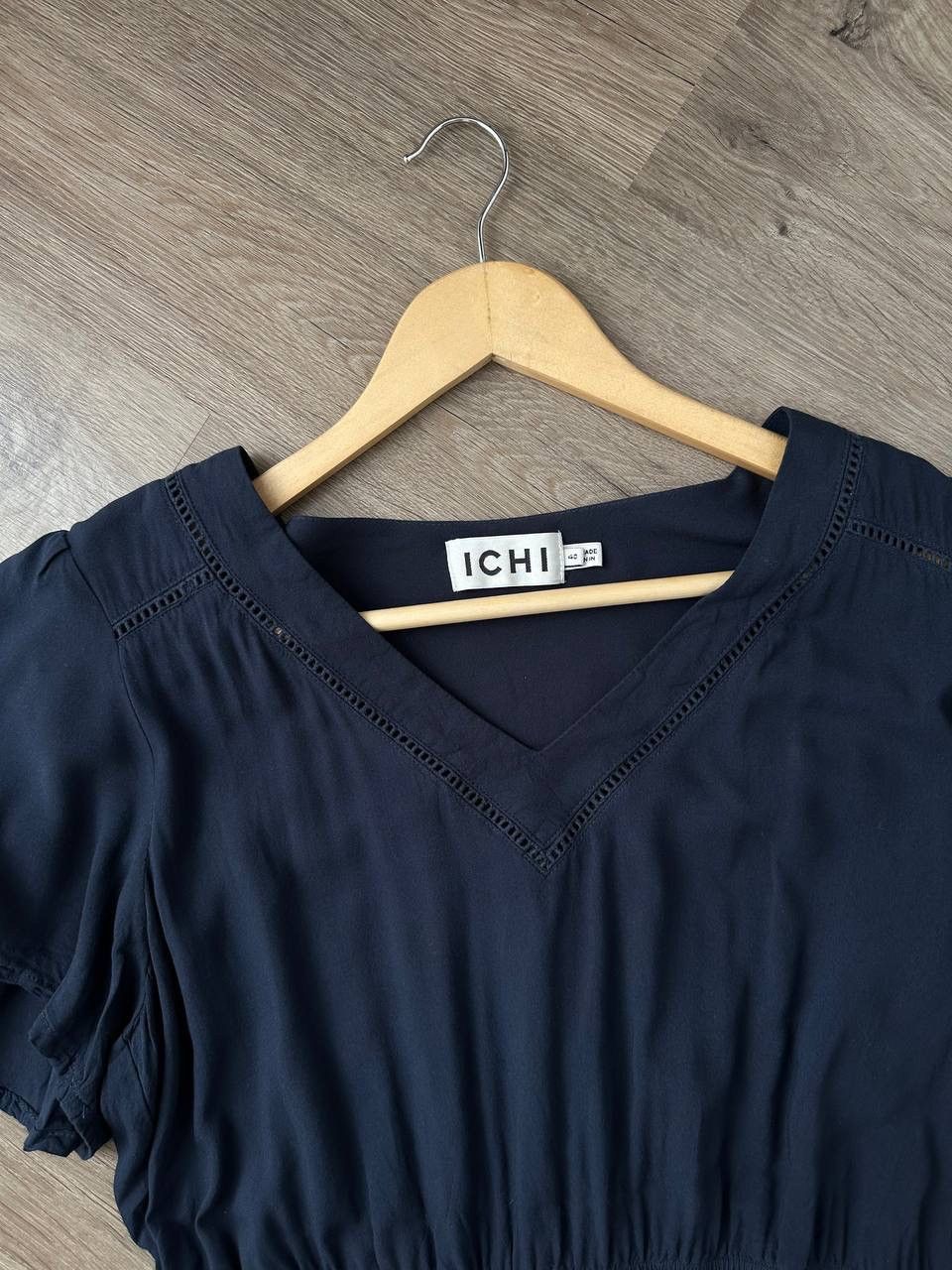Japanese Brand × Vintage Vintage Japanese ICHI Blue Women’s Dress Size M / US 6-8 / IT 42-44 - 8 Thumbnail