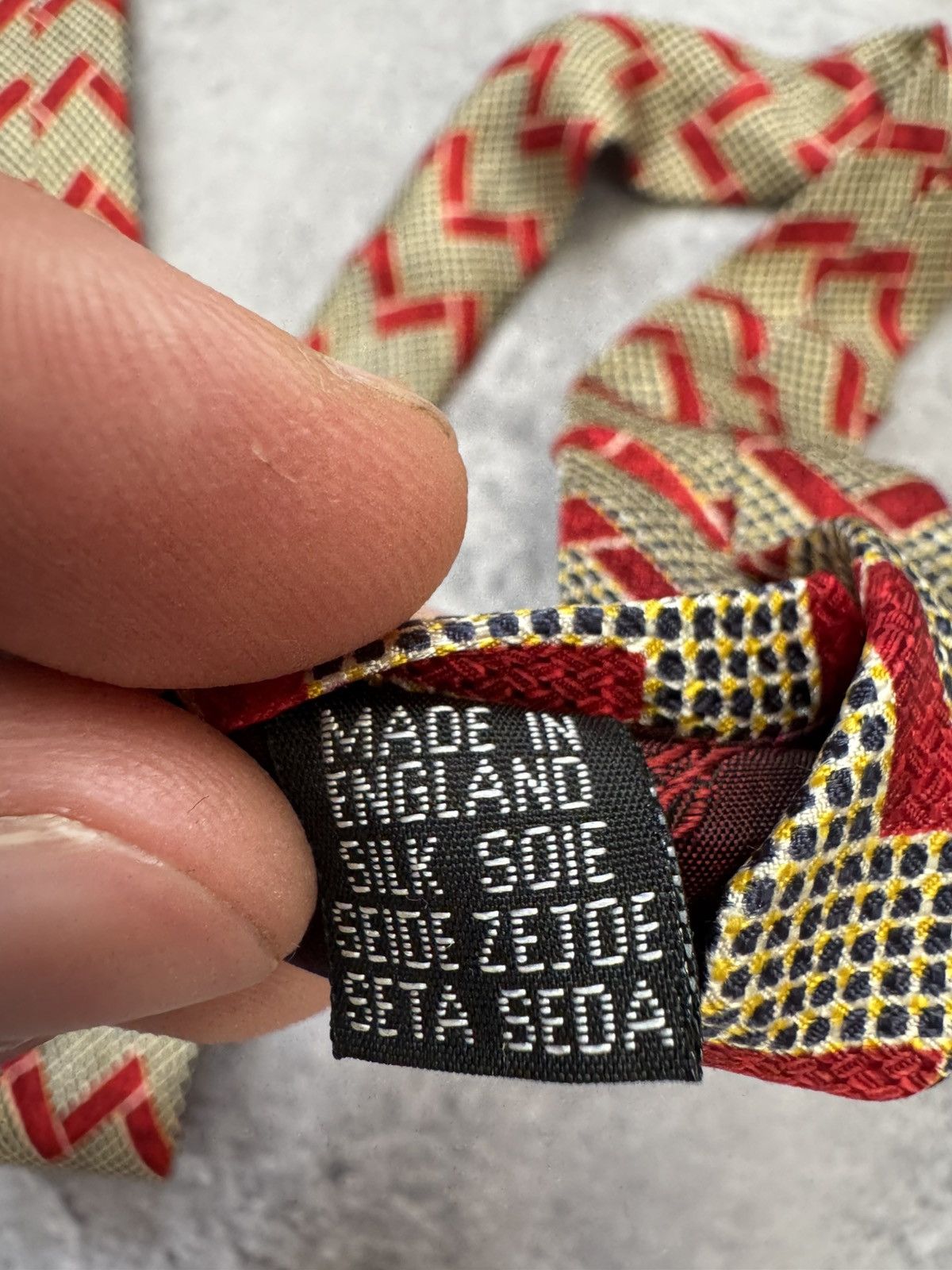 Yves Saint Laurent Vintage YSL Tie Size ONE SIZE - 7 Thumbnail