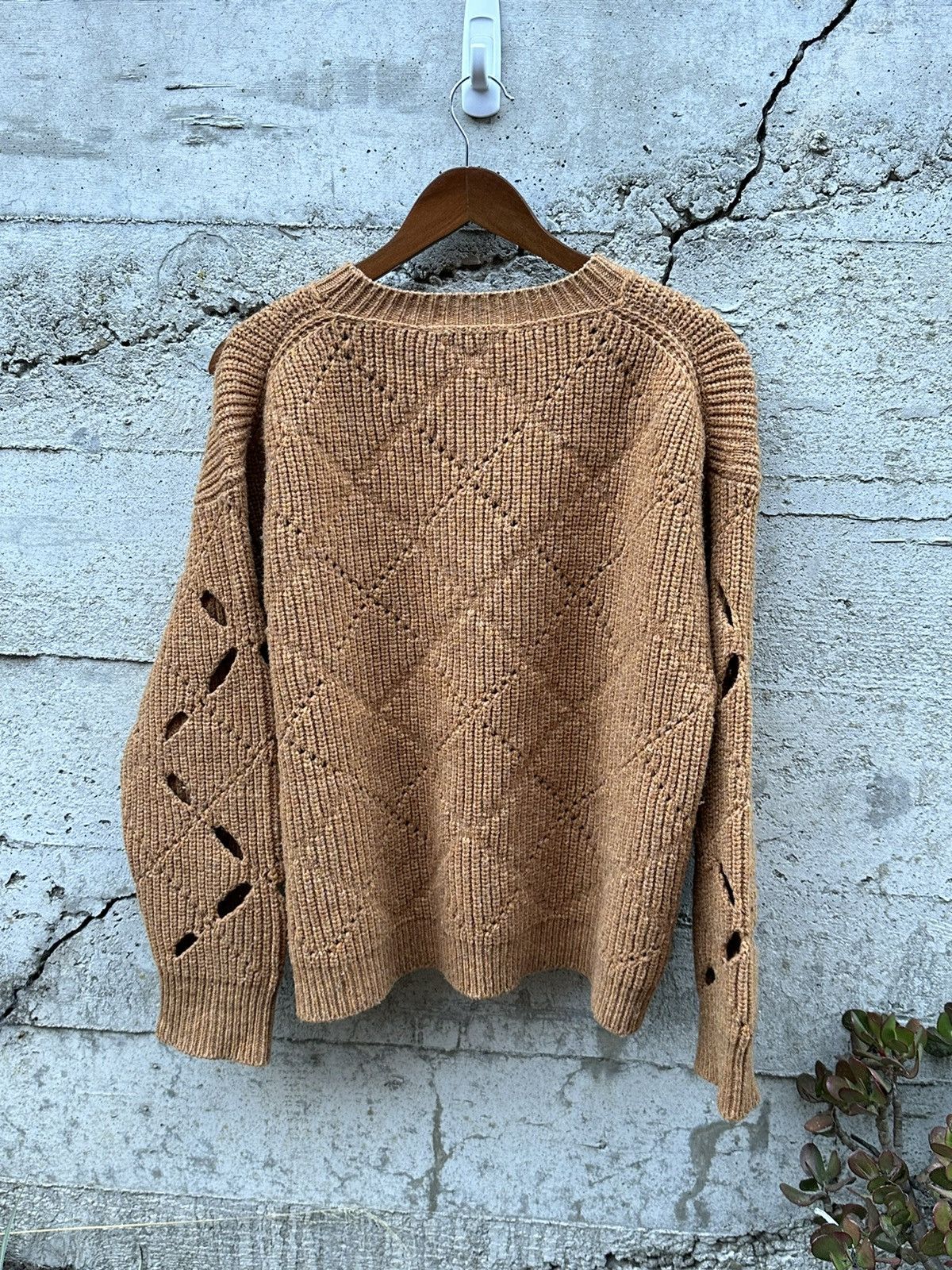 Acne Studios RARE GRAIL Acne Studios geometric cut out sweater Size US L / EU 52-54 / 3 - 4 Thumbnail