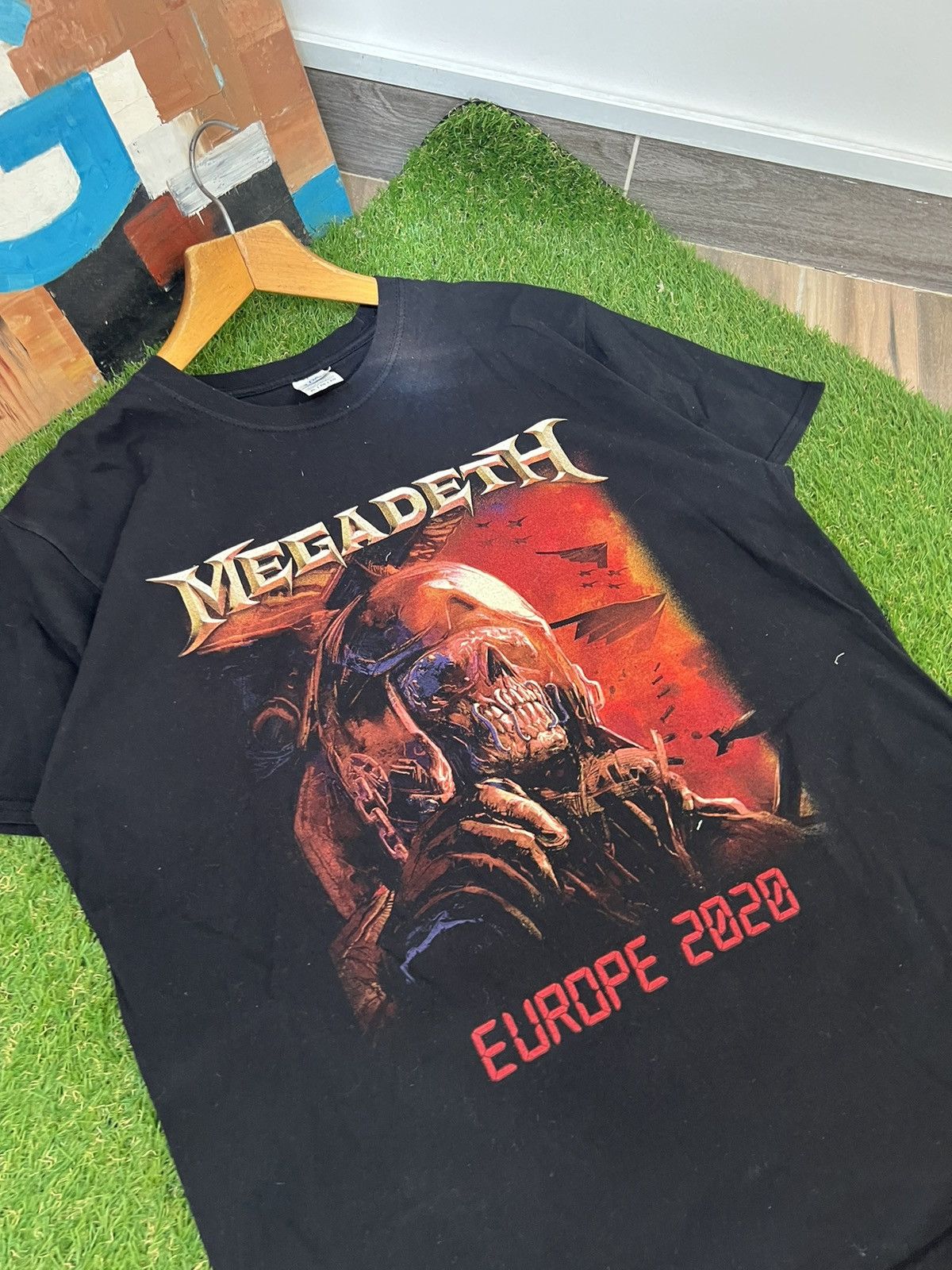 Band Tees × Gildan × Megadeth T-shirt Megadeth 2020 Size US XL / EU 56 / 4 - 3 Thumbnail