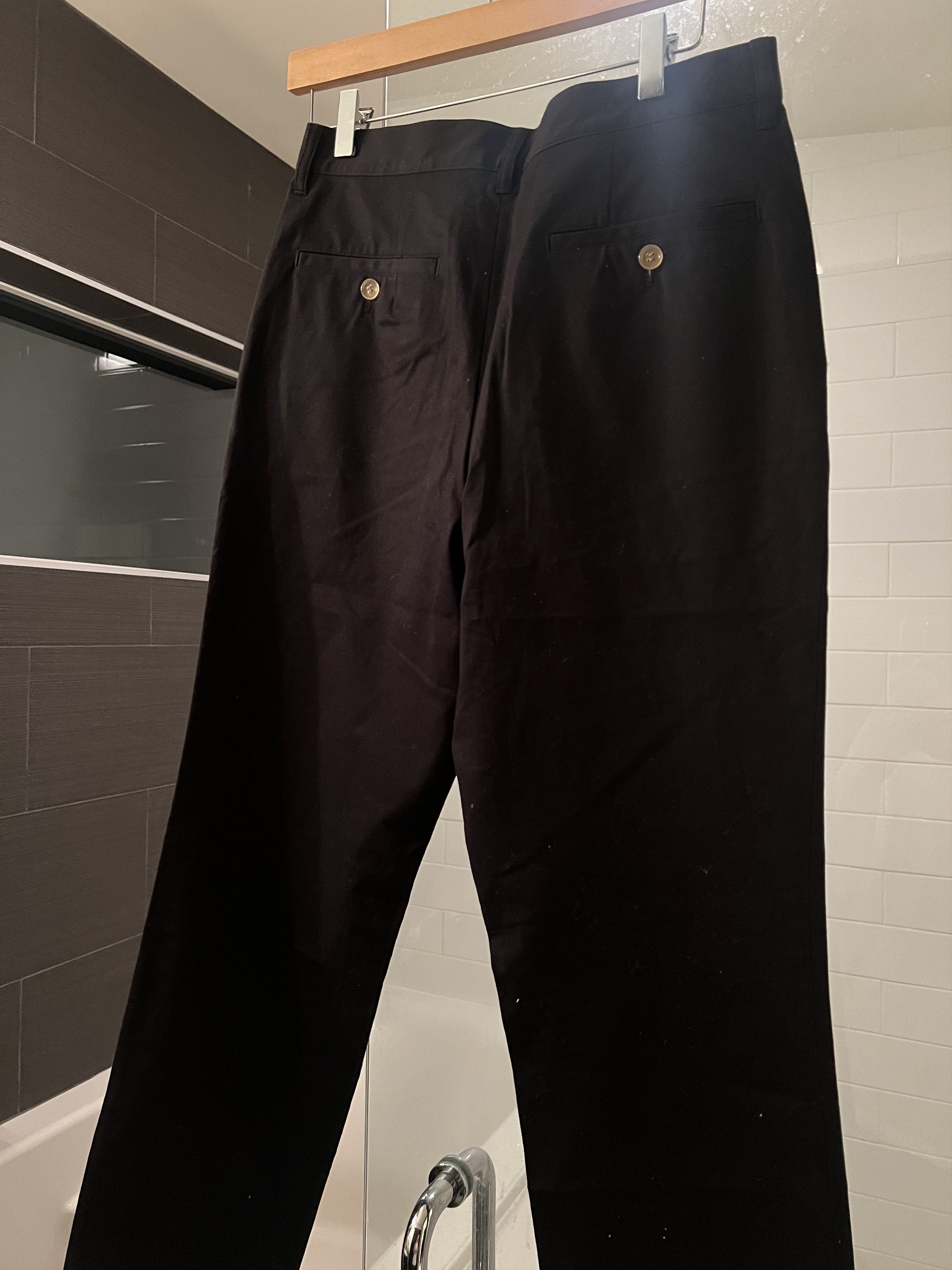 DIGAWEL Relaxed Fit Black Pants - Sz 2 Size US 28 / EU 44 - 2 Thumbnail