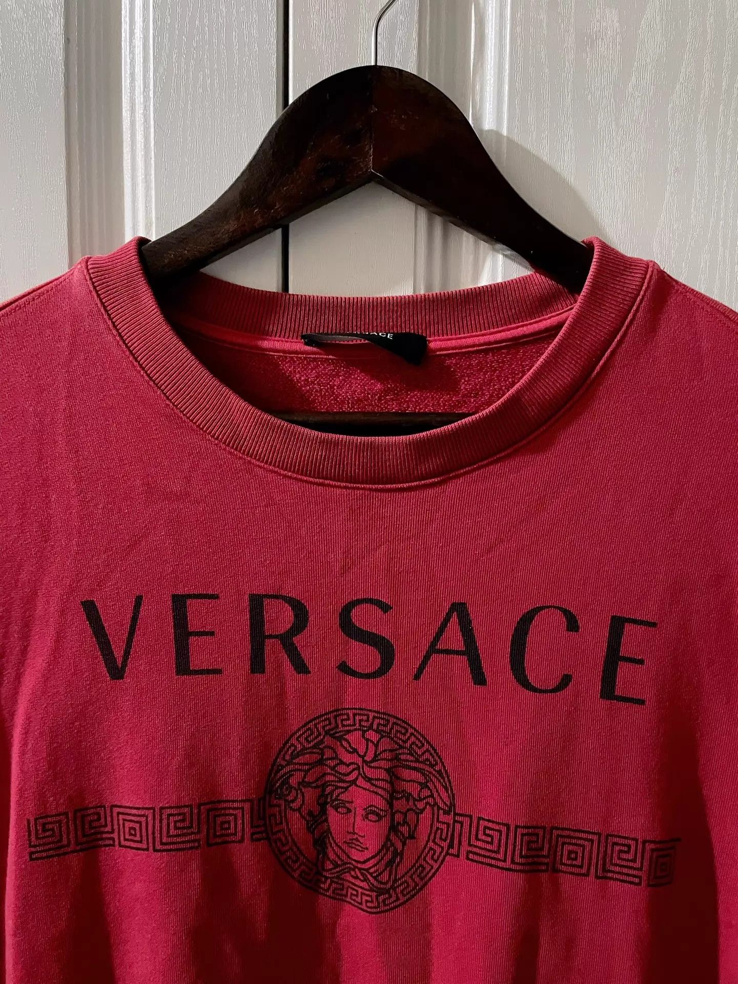 Versace Versace Runway Medusa Logo Swirl Print Hoodie Size US L / EU 52-54 / 3 - 3 Thumbnail