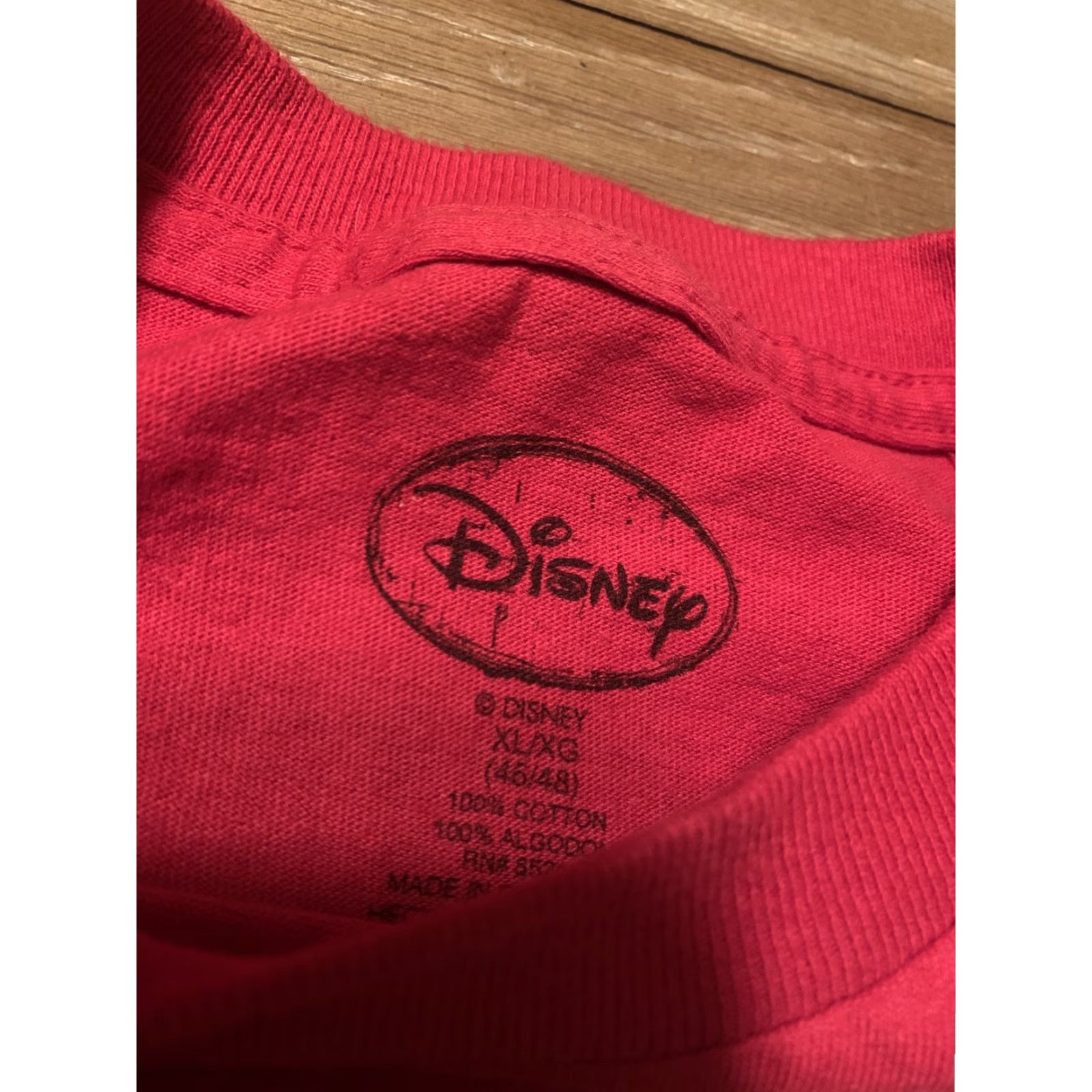 Disney VINTAGE? Disney T-Shirt Florida Mickey Goofy Donald Pluto Fireworks Souvenir Red Shirt Adult XL Disney Graphic Tee Mens 2020s Size US XL / EU 56 / 4 - 3 Thumbnail