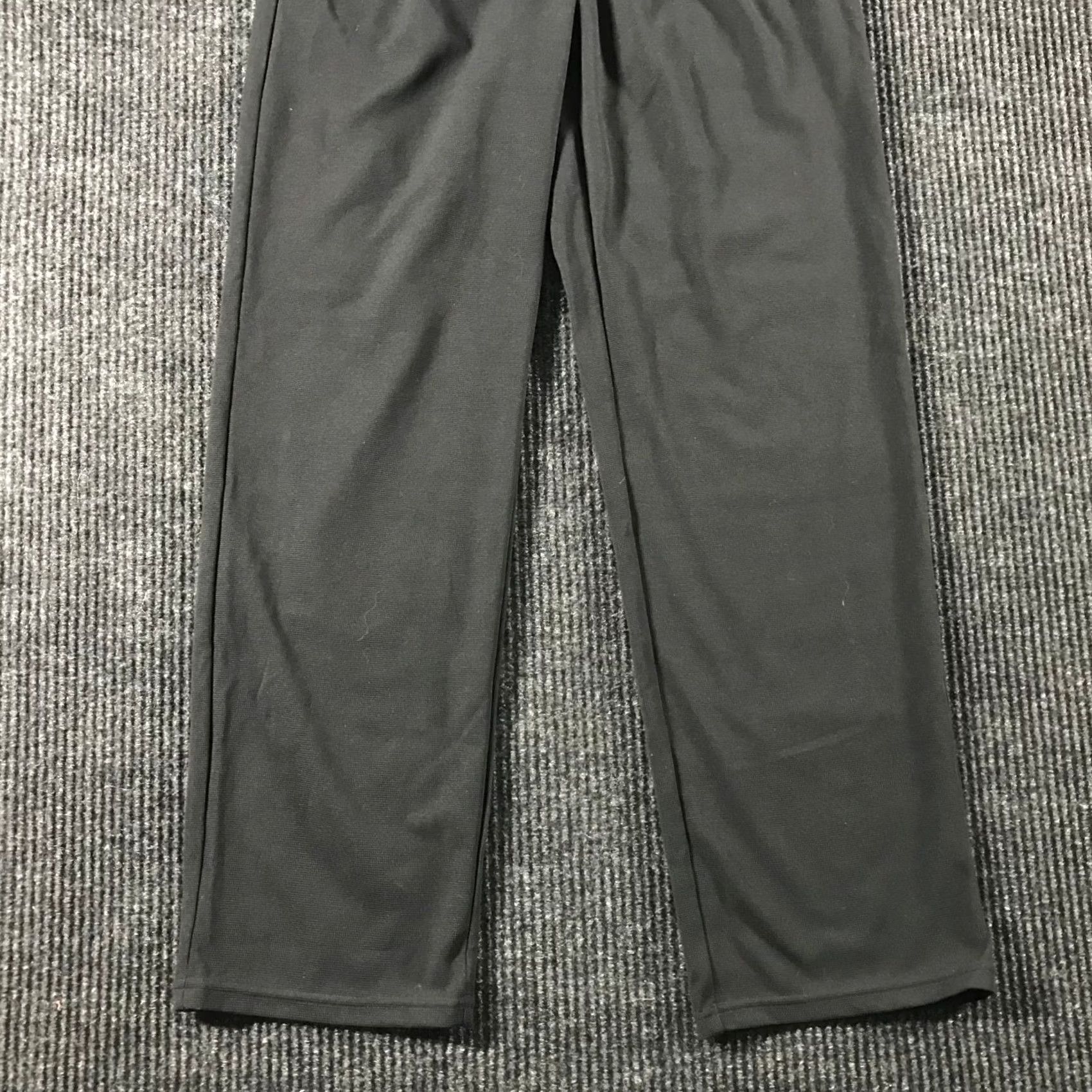 Vintage Halara Black Pleated High Waisted Straight Leg Dress Pants Womens S Regular Size 28" / US 6 / IT 42 - 3 Thumbnail