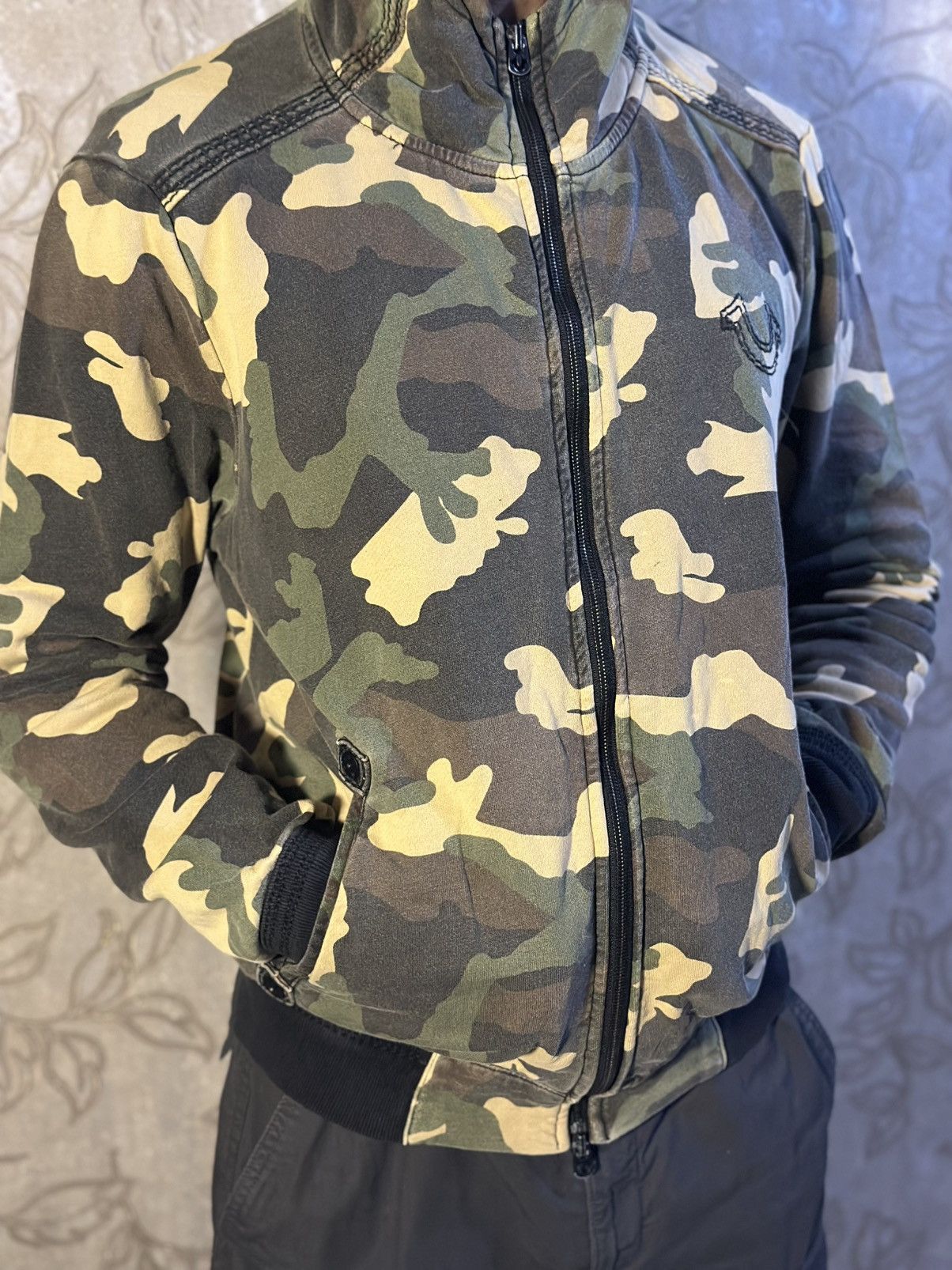 True Religion TRUE RELIGION CAMO ZIP HOODIE Size US M / EU 48-50 / 2 - 5 Thumbnail