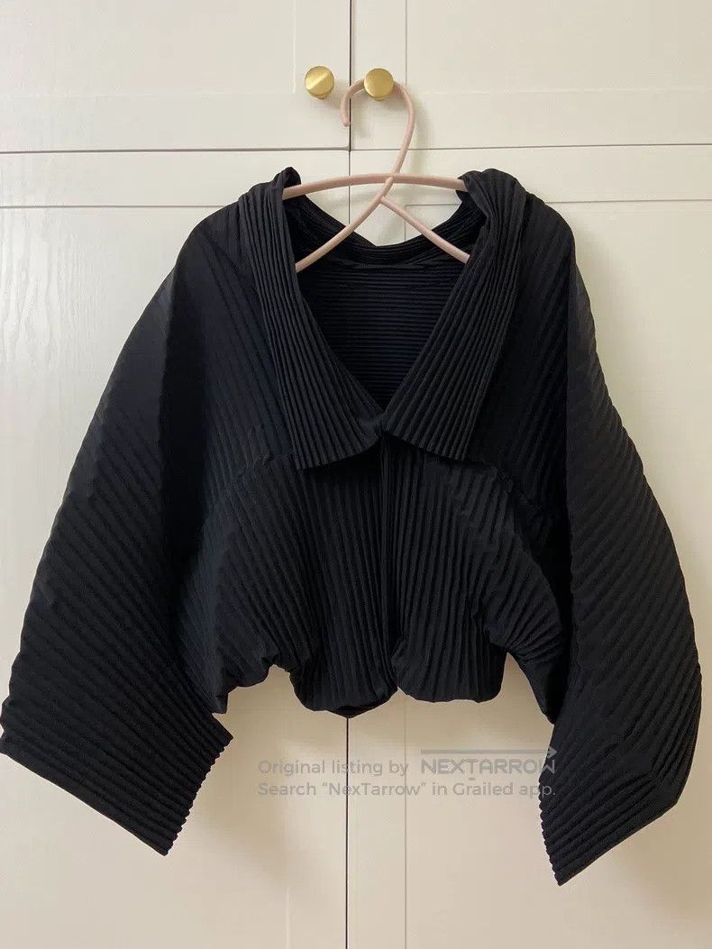 Issey Miyake Issey Miyake Black Jacket Size M / US 6-8 / IT 42-44 - 2 Thumbnail