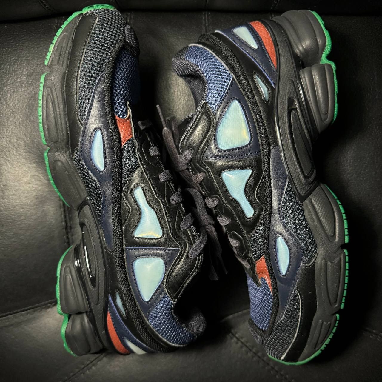 Adidas × Raf Simons Adidas Raf Simons Ozweego Night Marine Size US 8.5 / EU 41-42 - 4 Thumbnail