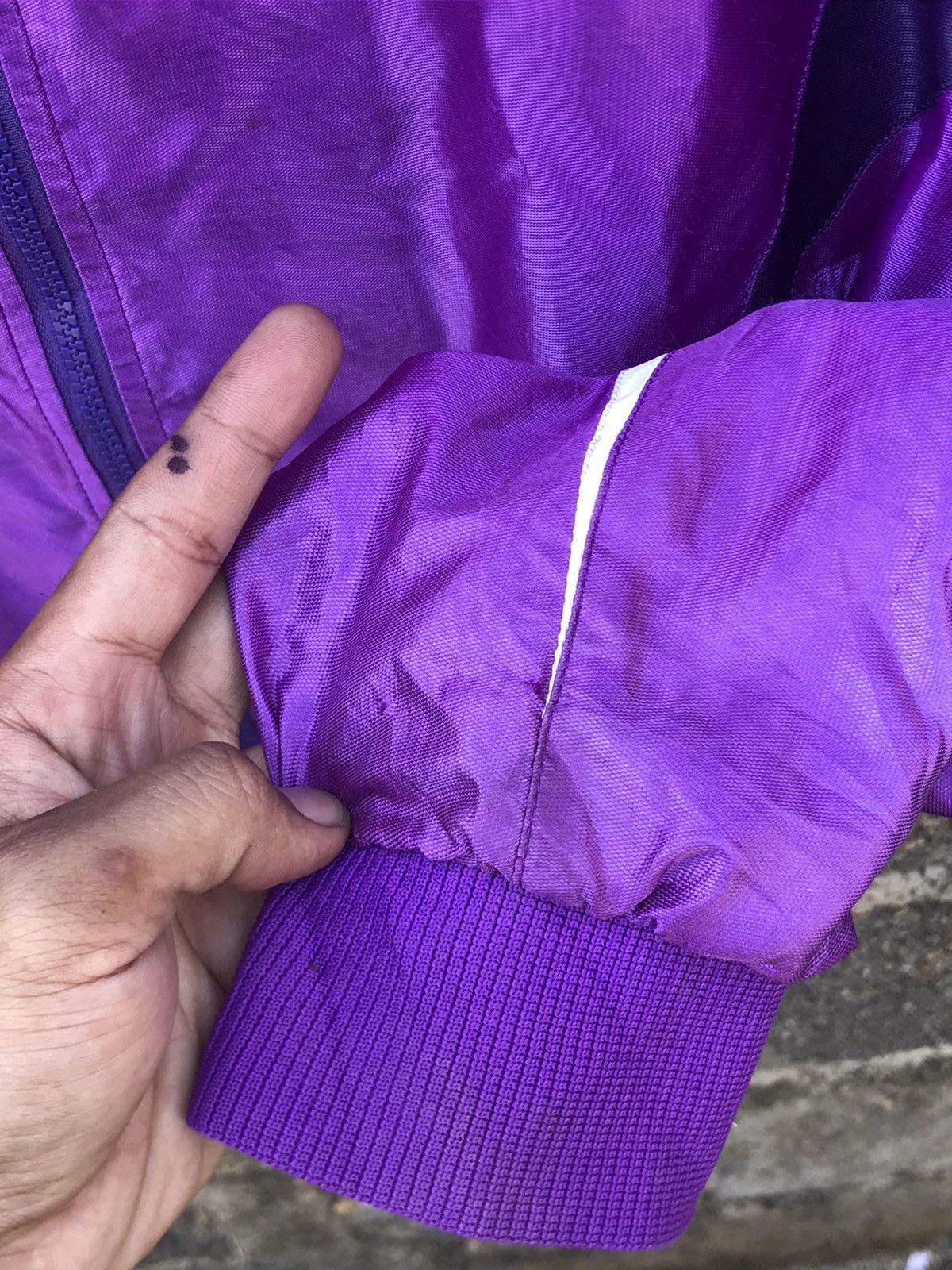 ⚡️Vintage 90s Nike Silver Tag Bomber Track Jacket