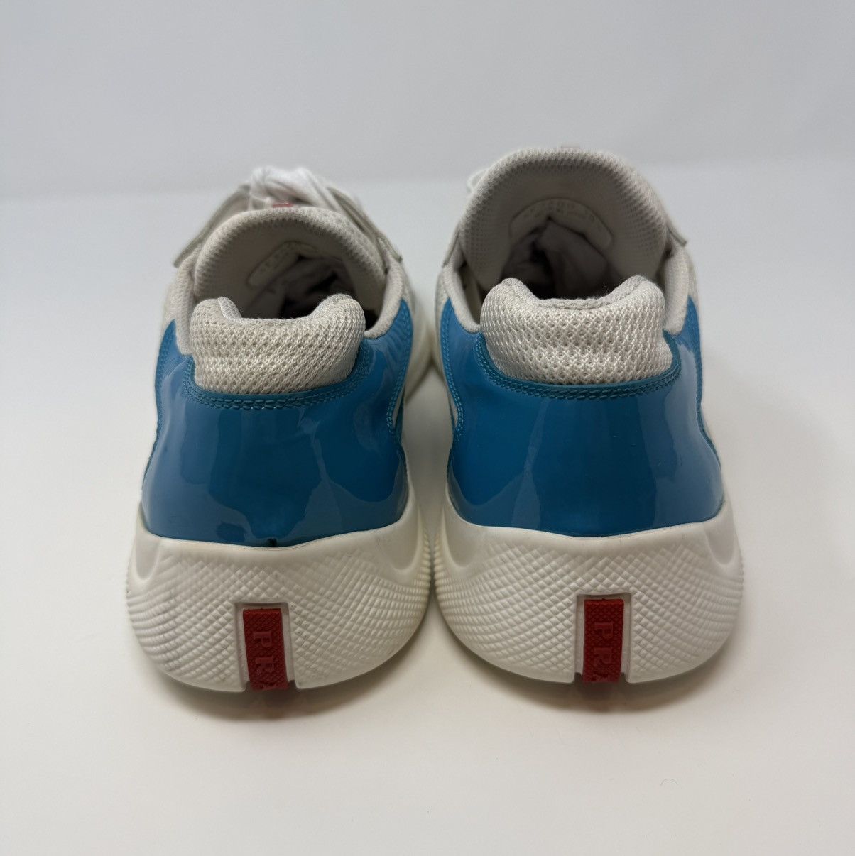 Prada Prada Americas Cup Sneaker Light Blue Size US 11.5 / EU 44-45 - 5 Thumbnail