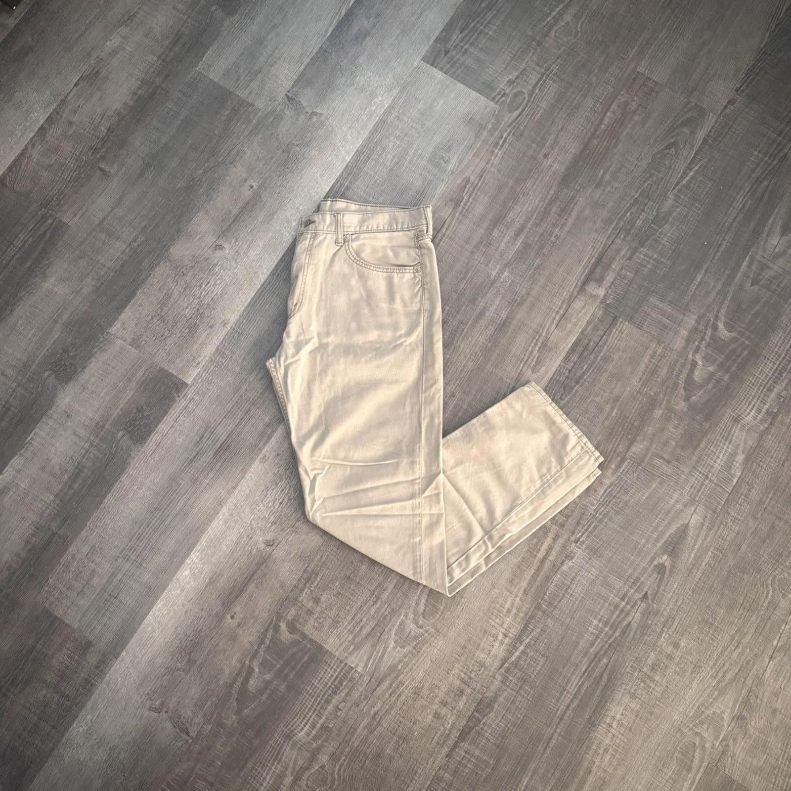 Levi's LEVIS • 508™ Regular Taper Original “Beige” (36x34) Size US 36 / EU 52 - 1 Thumbnail