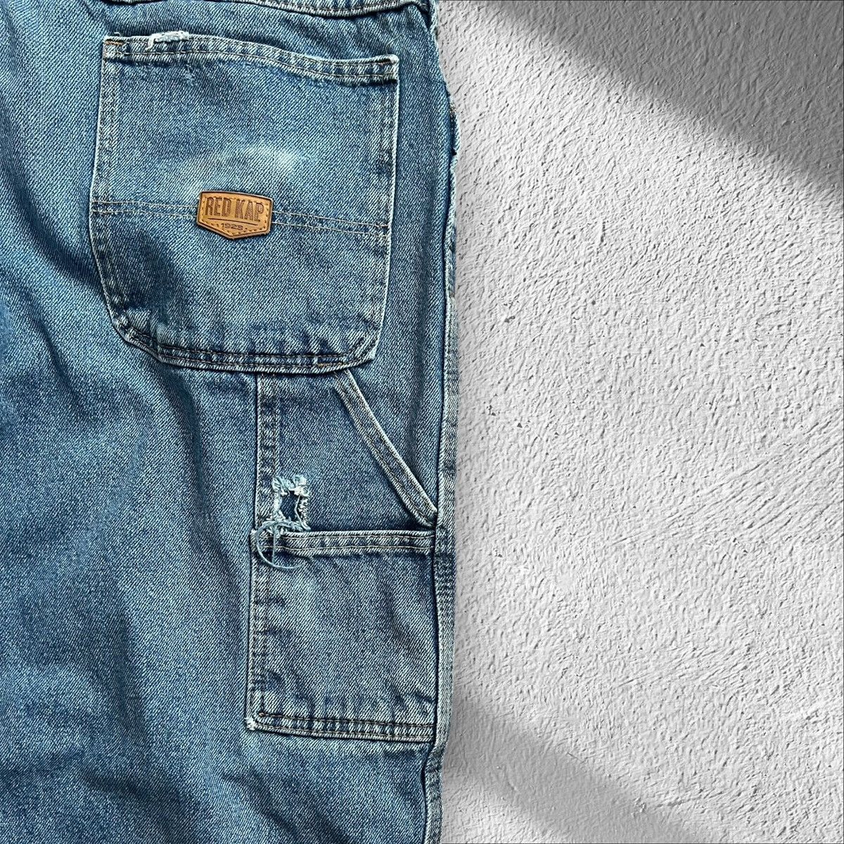 Red Kap Vintage Red Kap Carpenter Blue Jeans – Size 36x31 Size US 36 / EU 52 - 4 Thumbnail