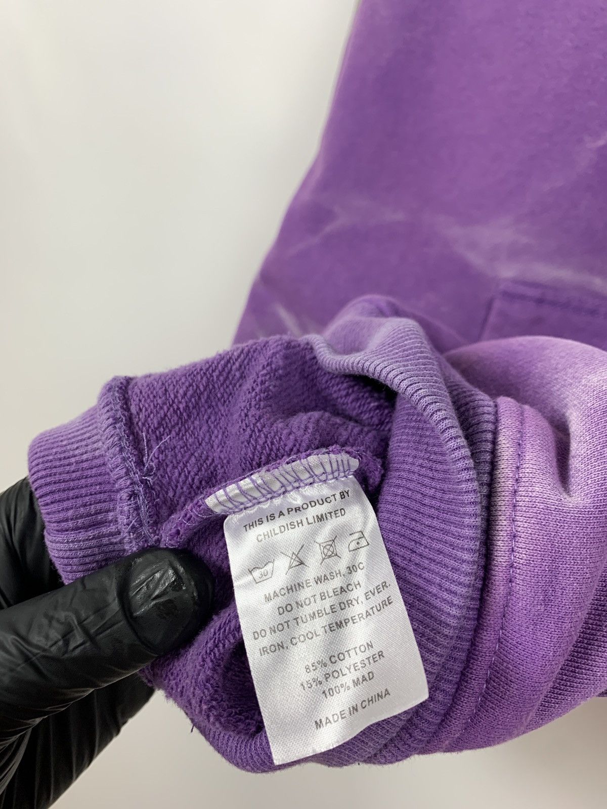 Vintage Childish RC Purple Robs Motors Oversized Hoodie Size US XS / EU 42 / 0 - 21 Thumbnail