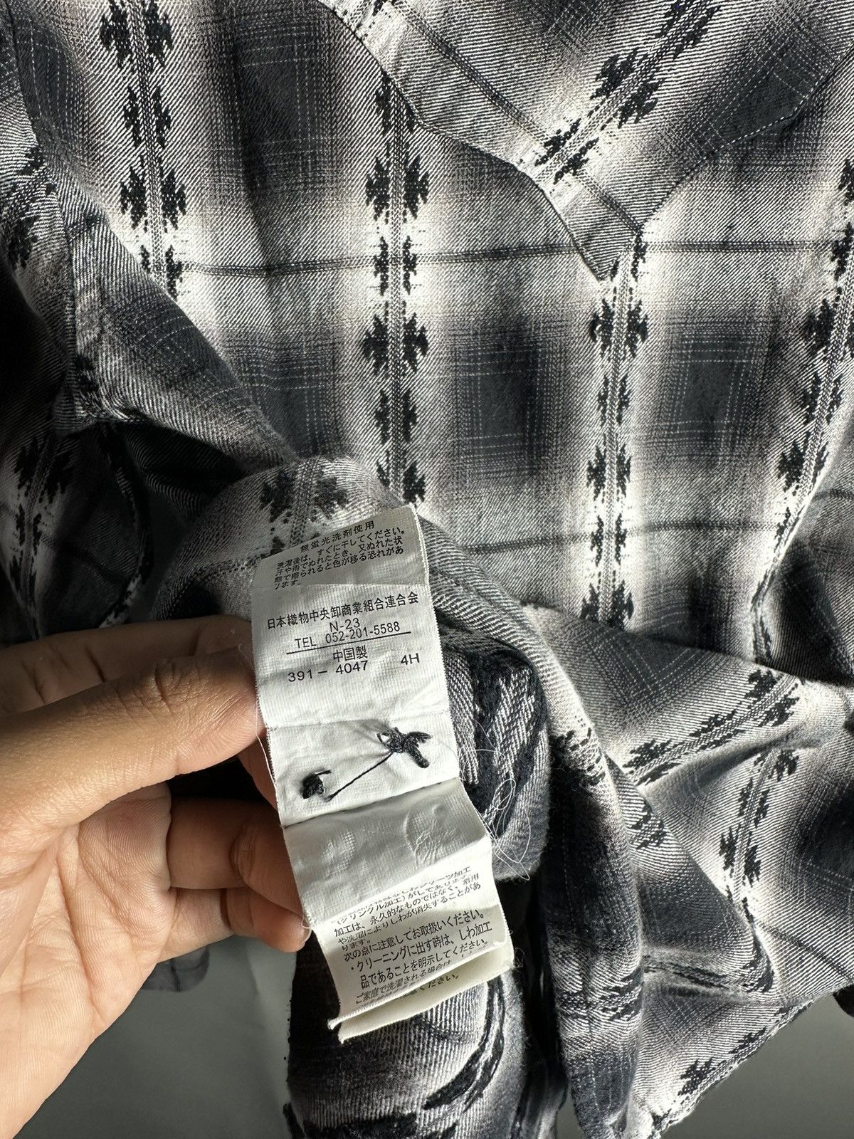 20471120 90s WESTERN GOTHIC SHIRT JUNYA WATANABE CDG STYLE Size US M / EU 48-50 / 2 - 12 Thumbnail
