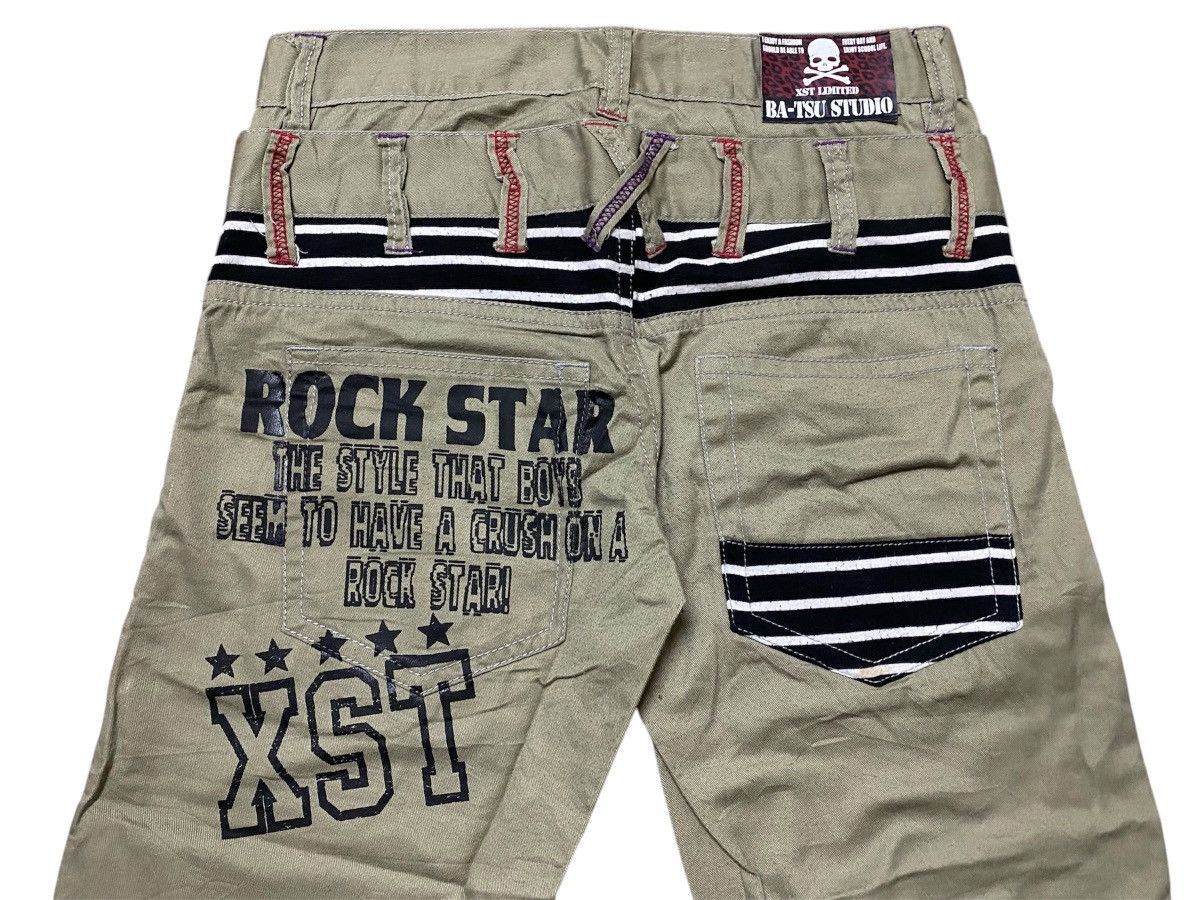 Japanese Brand Bat-su Studio Cropped Pants Streetwear Fashion Size US 30 / EU 46 - 10 Thumbnail
