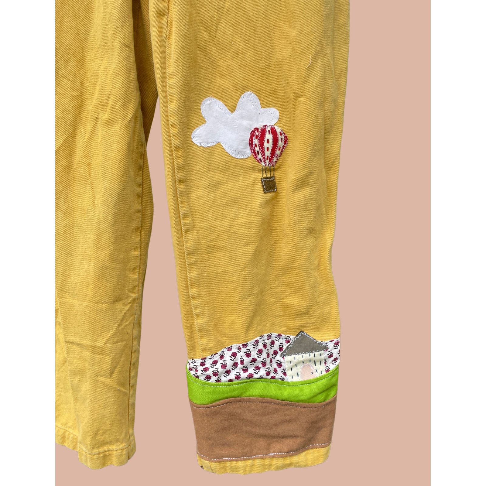 Urban Outfitters Small Upcycled Urban Outfitters Whimsical Jumpsuit Coveralls Size 26" / US 2 / IT 38 - 1 Thumbnail