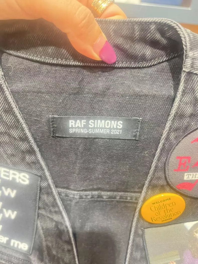 Raf Simons Raf simons Portrait of the boy's vest jacket signage Size US XS / EU 42 / 0 - 2 Thumbnail