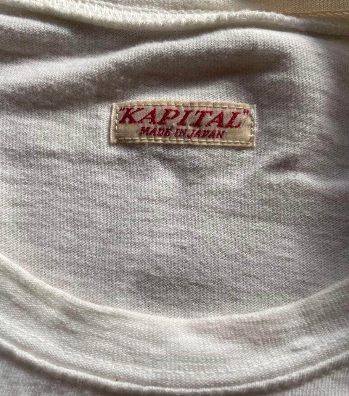 Kapital Beethoven Kapital Cotton T-Shirt Size US L / EU 52-54 / 3 - 5 Thumbnail