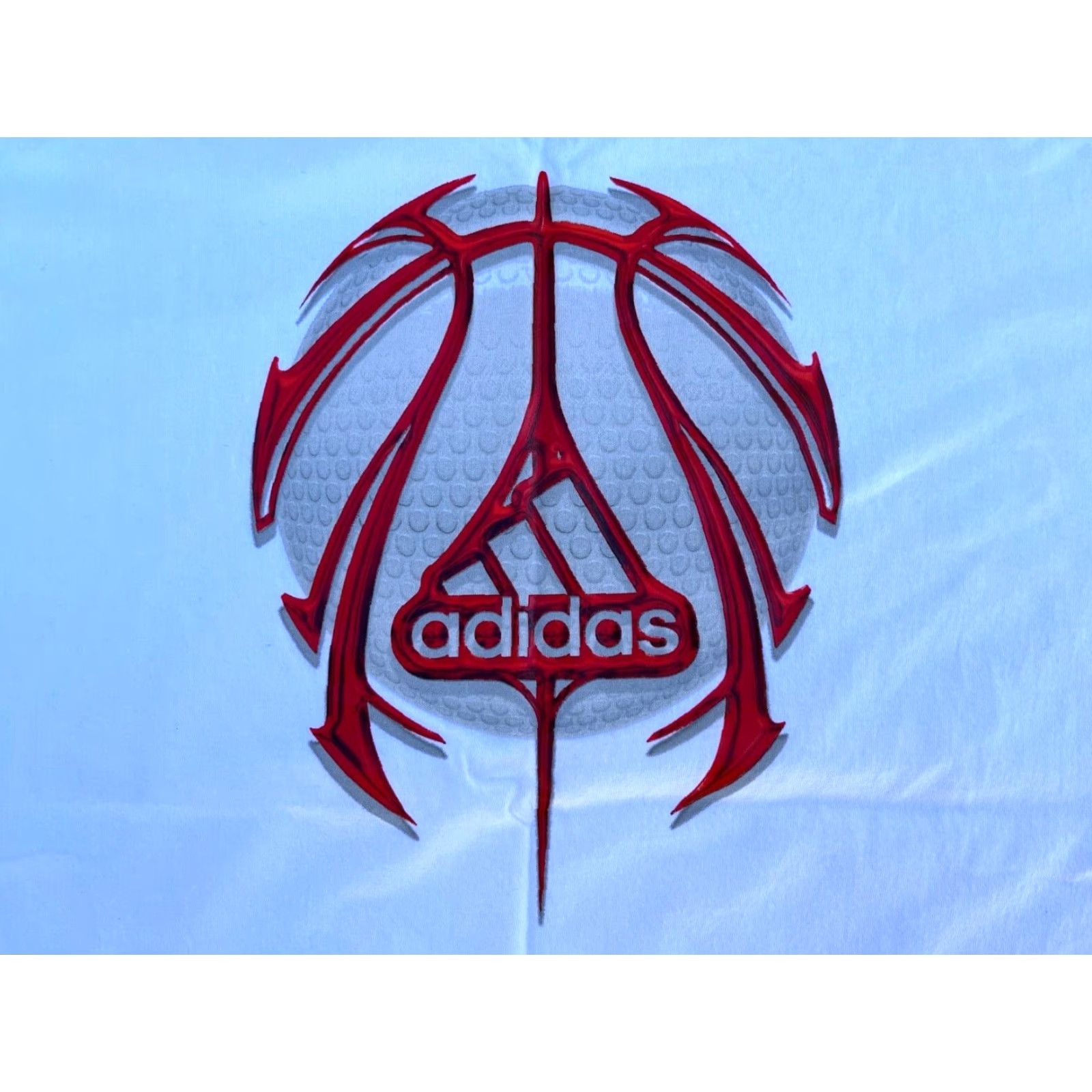 Adidas VINTAGE Adidas Basketball T-Shirt Mens Size L White Double-Sided 2004 Vintage Sports Crew Neck Short Sleeve Cotton Shirt Size US L / EU 52-54 / 3 - 4 Thumbnail