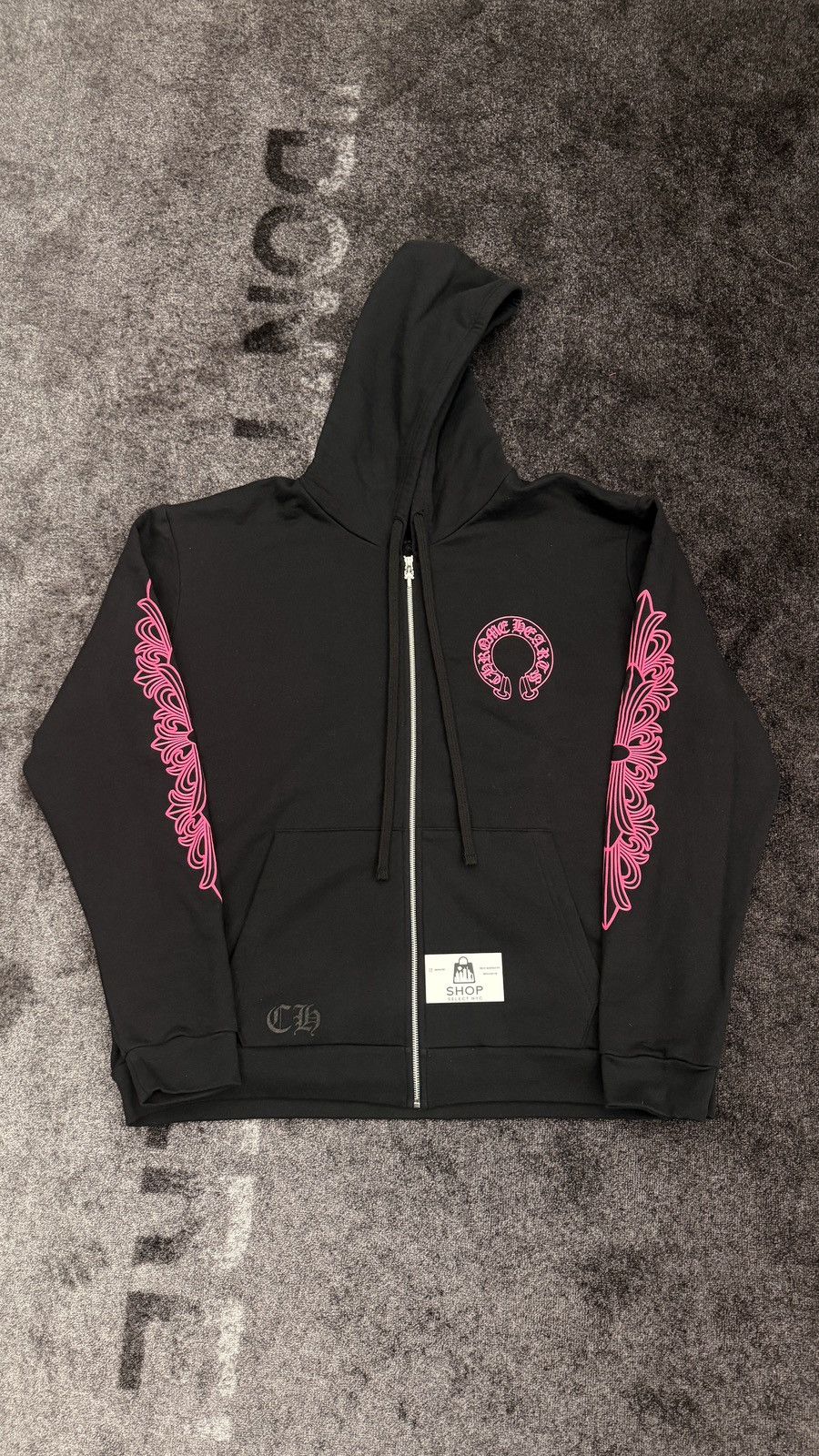 Chrome Hearts BRAND NEW Chrome Hearts Floral Horseshoe Pink/Blue