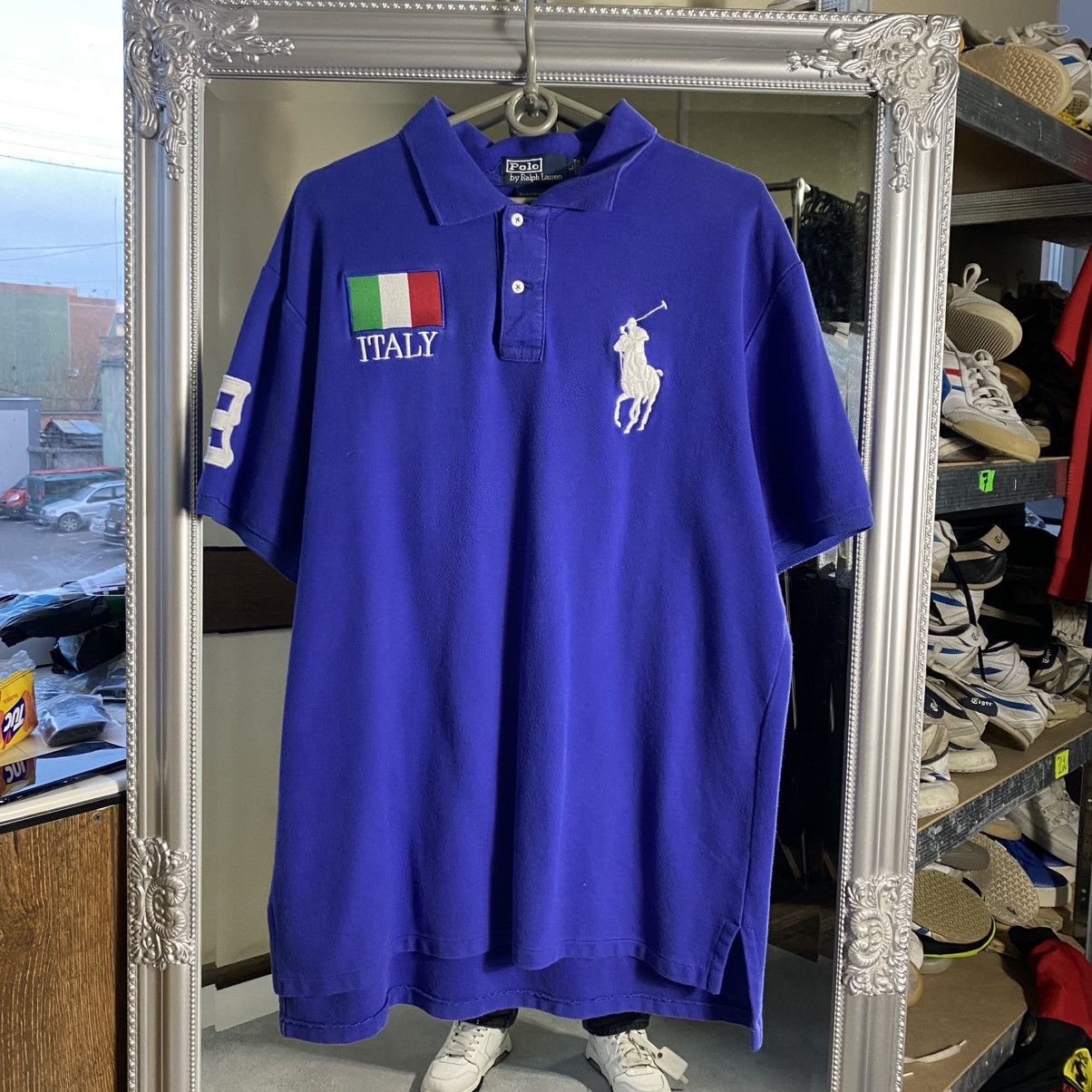 Polo Ralph Lauren Vintage Polo Ralph Lauren Italy Polo Size US L / EU 52-54 / 3 - 1 Thumbnail