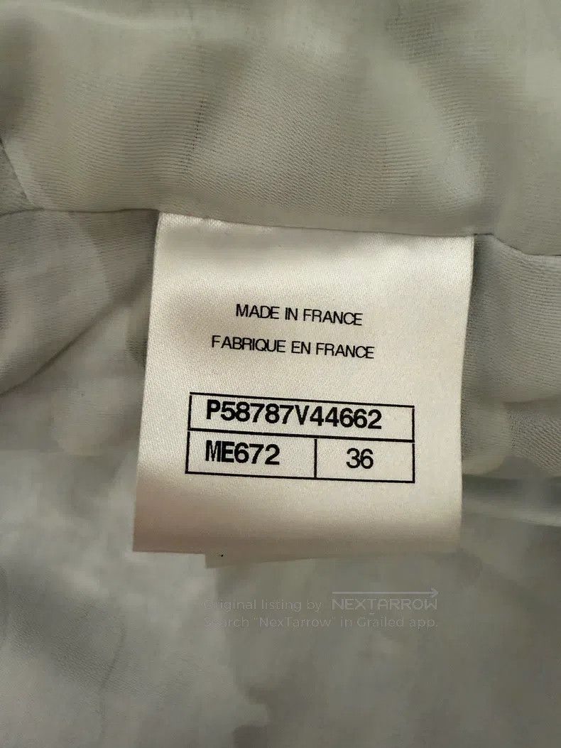 Chanel Chanel Waterfall series blue and white soft denim jacket Size XS / US 0-2 / IT 36-38 - 4 Thumbnail