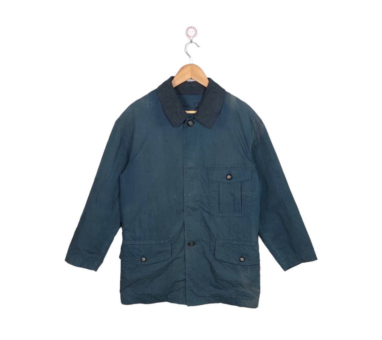 image of Archival Clothing x Bjorn Borg Vintage Bjorn Borg Jacket Sun Faded Style in Blue (Size Medium)