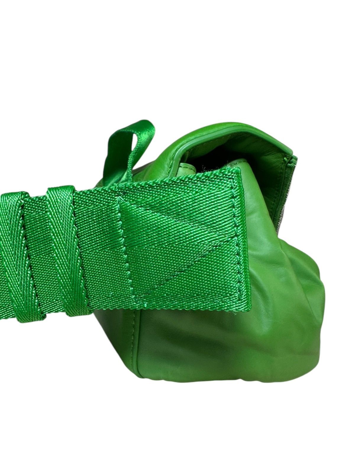 Bottega Veneta Bottega Veneta Green Leather Belt Bag – Made in Italy Size ONE SIZE - 7 Thumbnail
