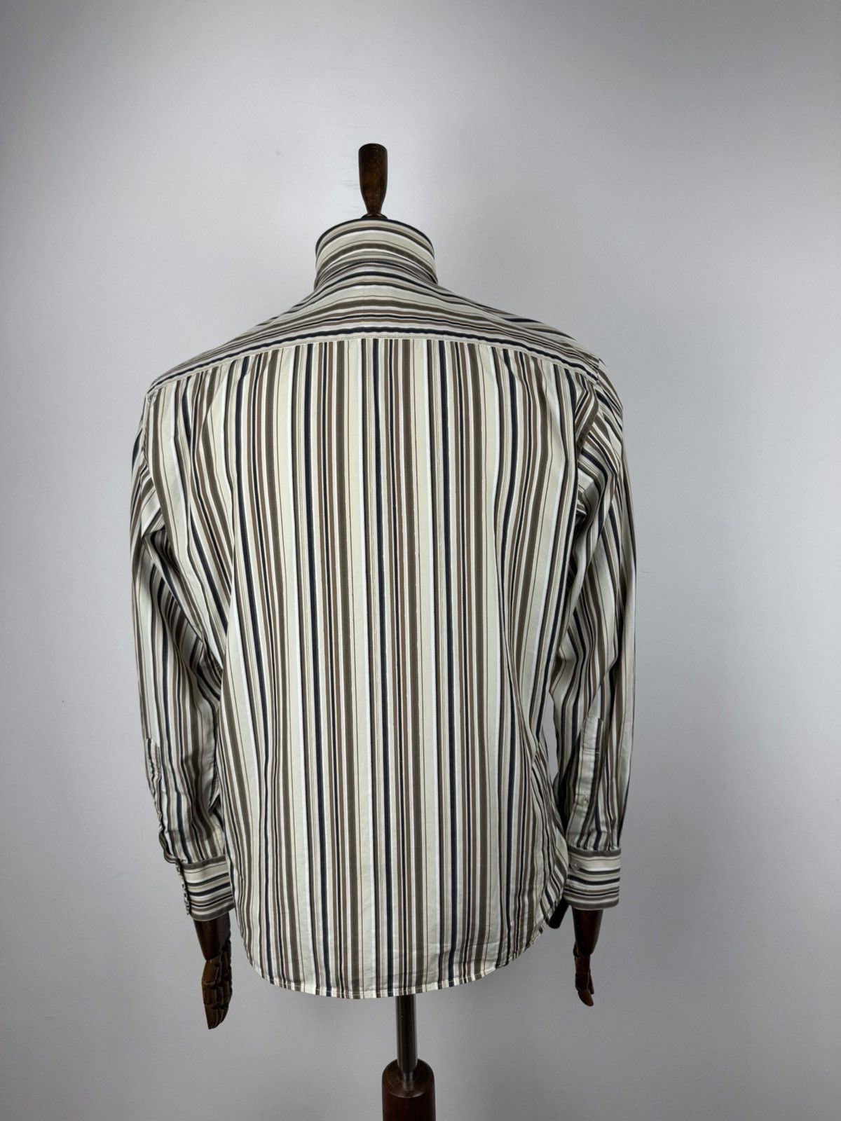Aquascutum × Designer × Vintage Men’s Vintage Aquascutum Long Sleeve Shirt size 39 15 1/2 Size US M / EU 48-50 / 2 - 4 Thumbnail