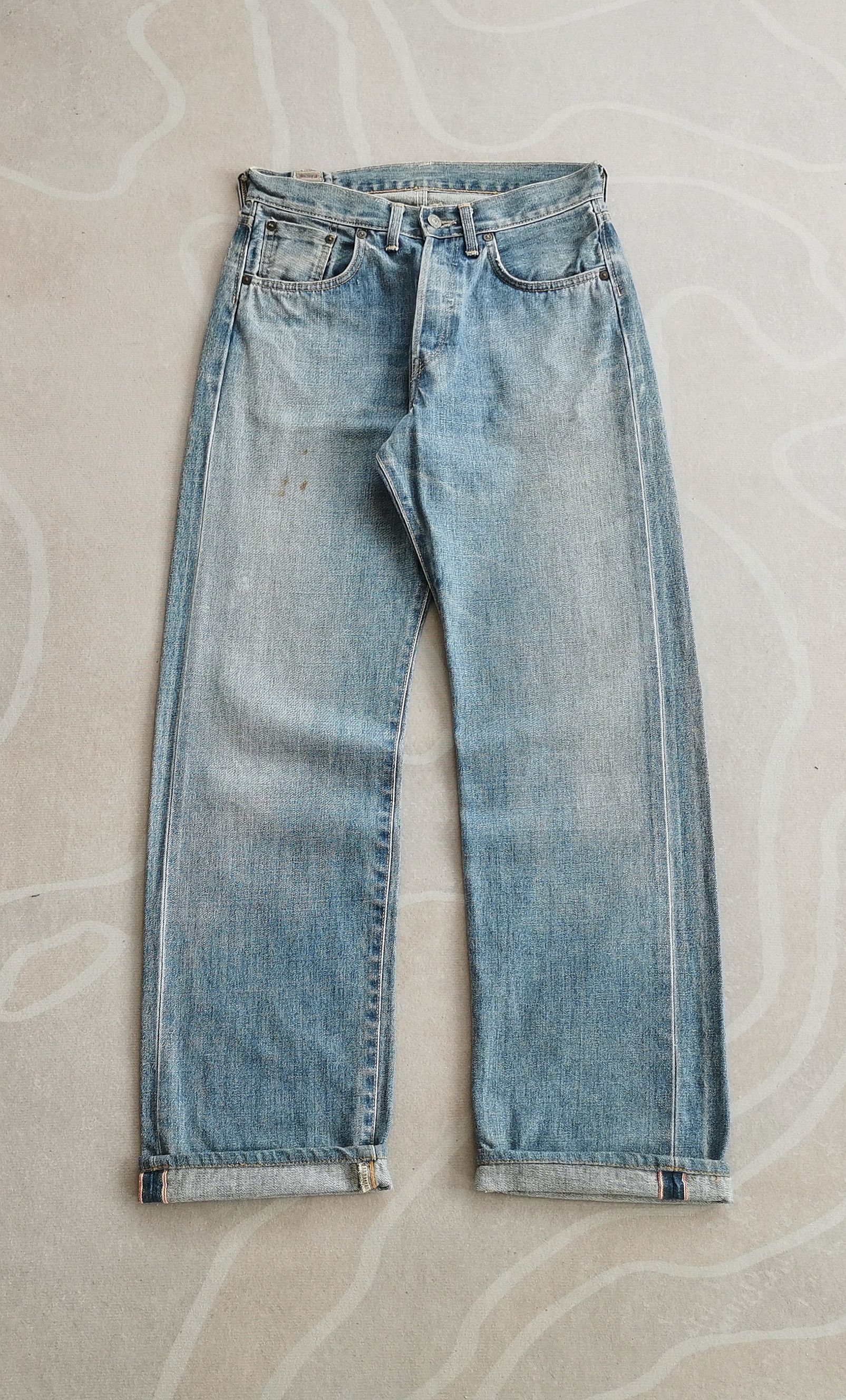 Edwin Vintage Edwin 505SX Baggy Selvedge Jeans Size US 29 - 1 Thumbnail