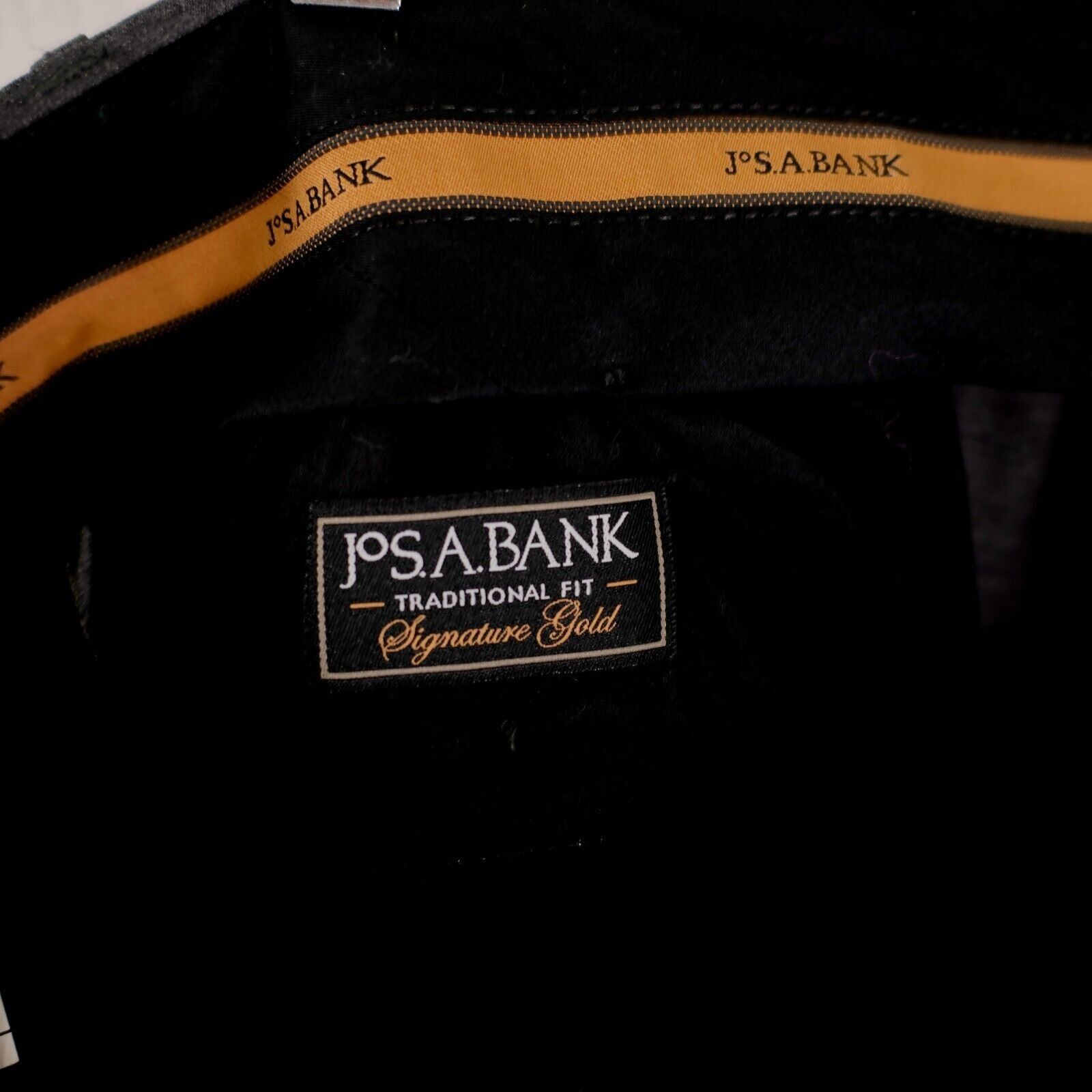 Jos. A. Bank Jos A Bank Signature Gold Traditional Fit Gray Pleated Cuffe Size 40L - 6 Thumbnail