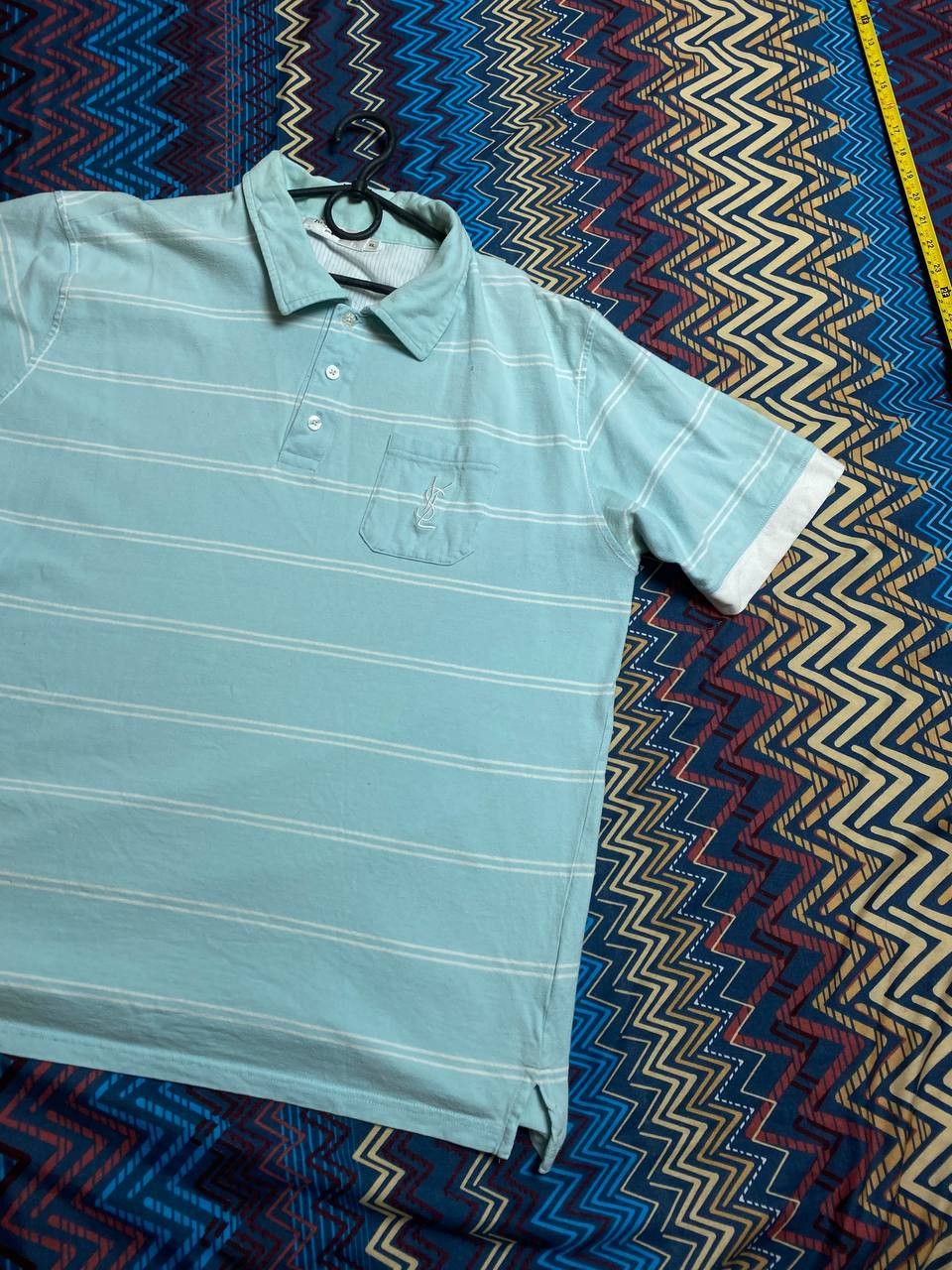 Vintage × Yves Saint Laurent Vtg YSL Yves SAINT LAURENT Paris Polo Size US XXL / EU 58 / 5 - 18 Thumbnail
