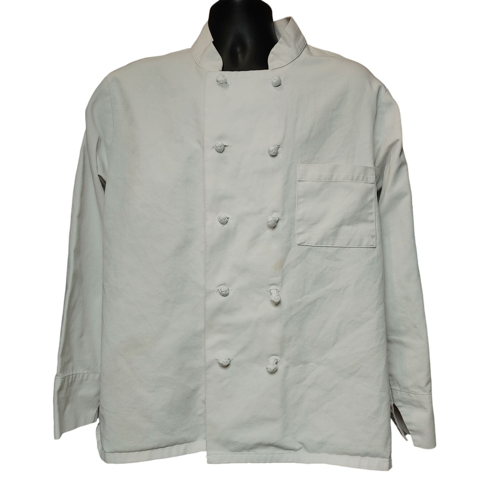 Cintas Cintas Men's White Chef's Jacket Uniform Large Size US L / EU 52-54 / 3 - 1 Thumbnail