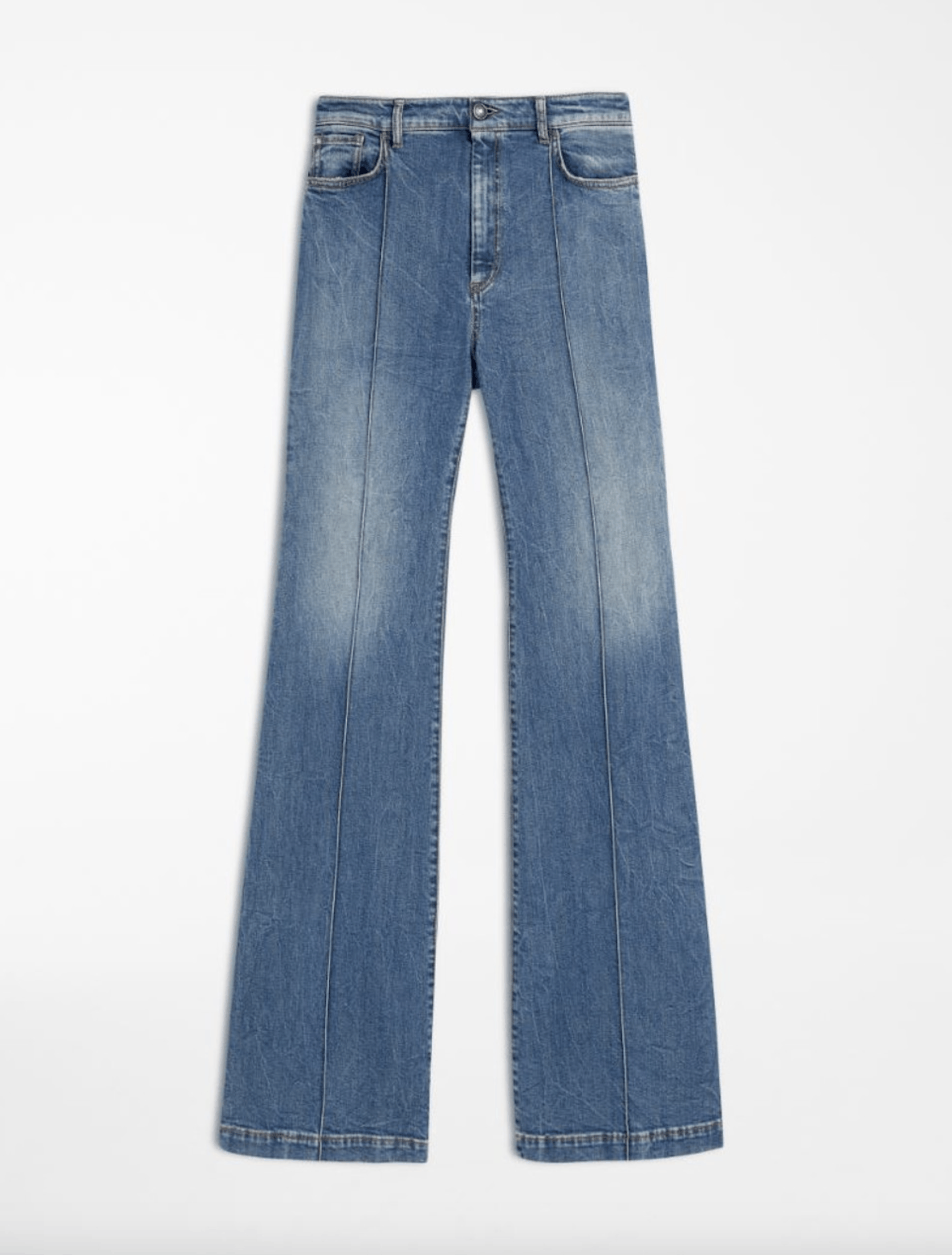 Sportmax Sprotmax Cloro Flared Jeans Size 26" / US 2 / IT 38 - 2 Thumbnail