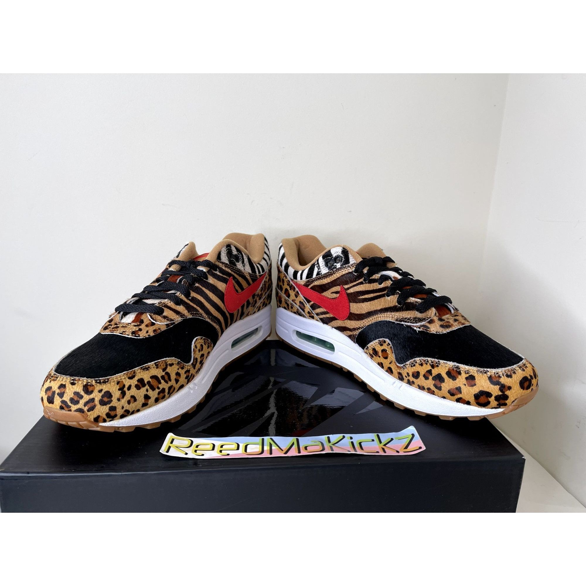 Nike Nike Air Max 1 DLX Atmos Animal Pack 2.0 2018 Mens 9.5us Size US 9.5 / EU 42-43 - 3 Thumbnail