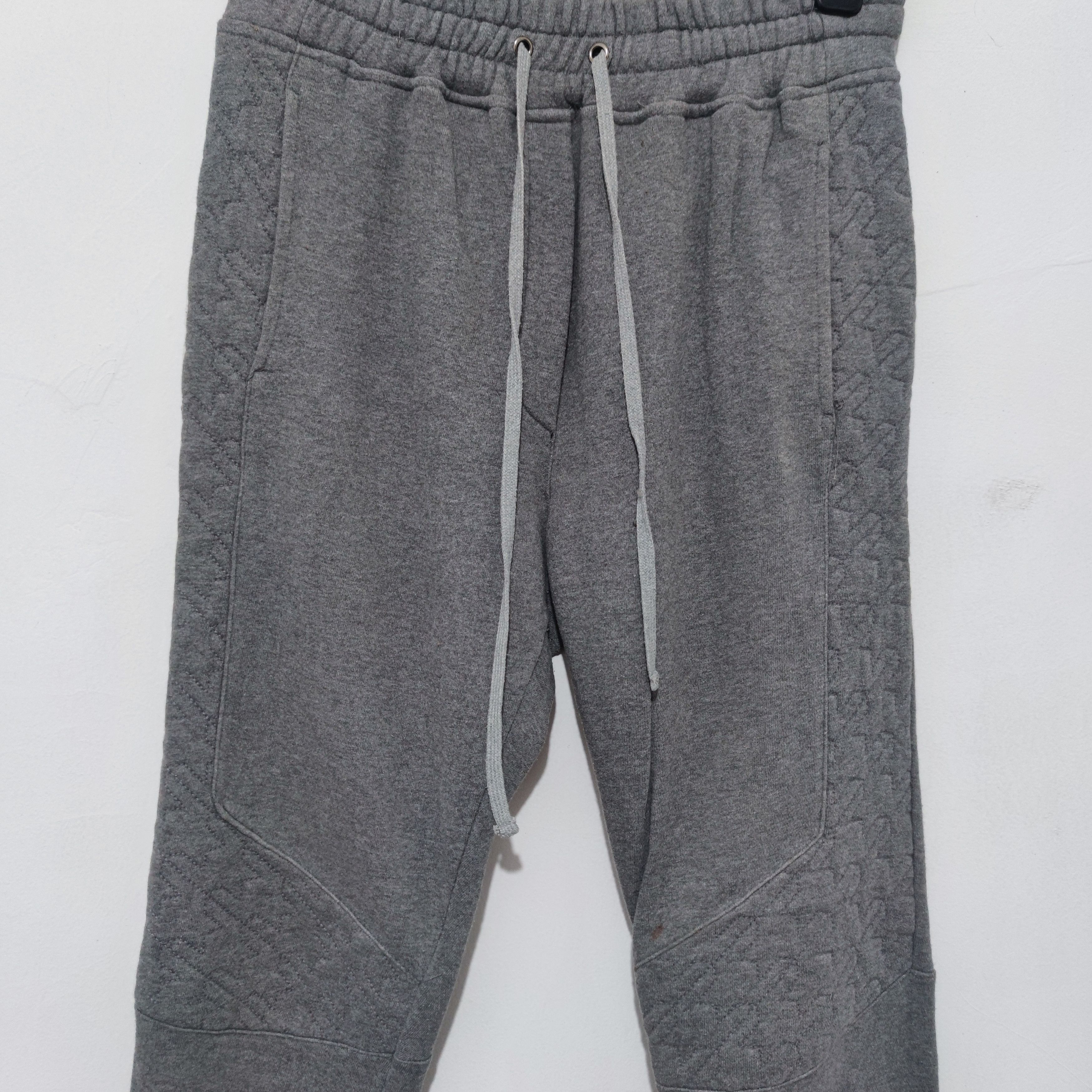 Balmain Grey Balmain Sweatpants Size US 29 - 4 Thumbnail